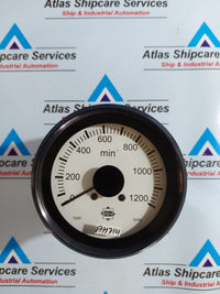 RHEINTACHO 10297 PRESSURE GAUGE 0 TO 1200 Min-1