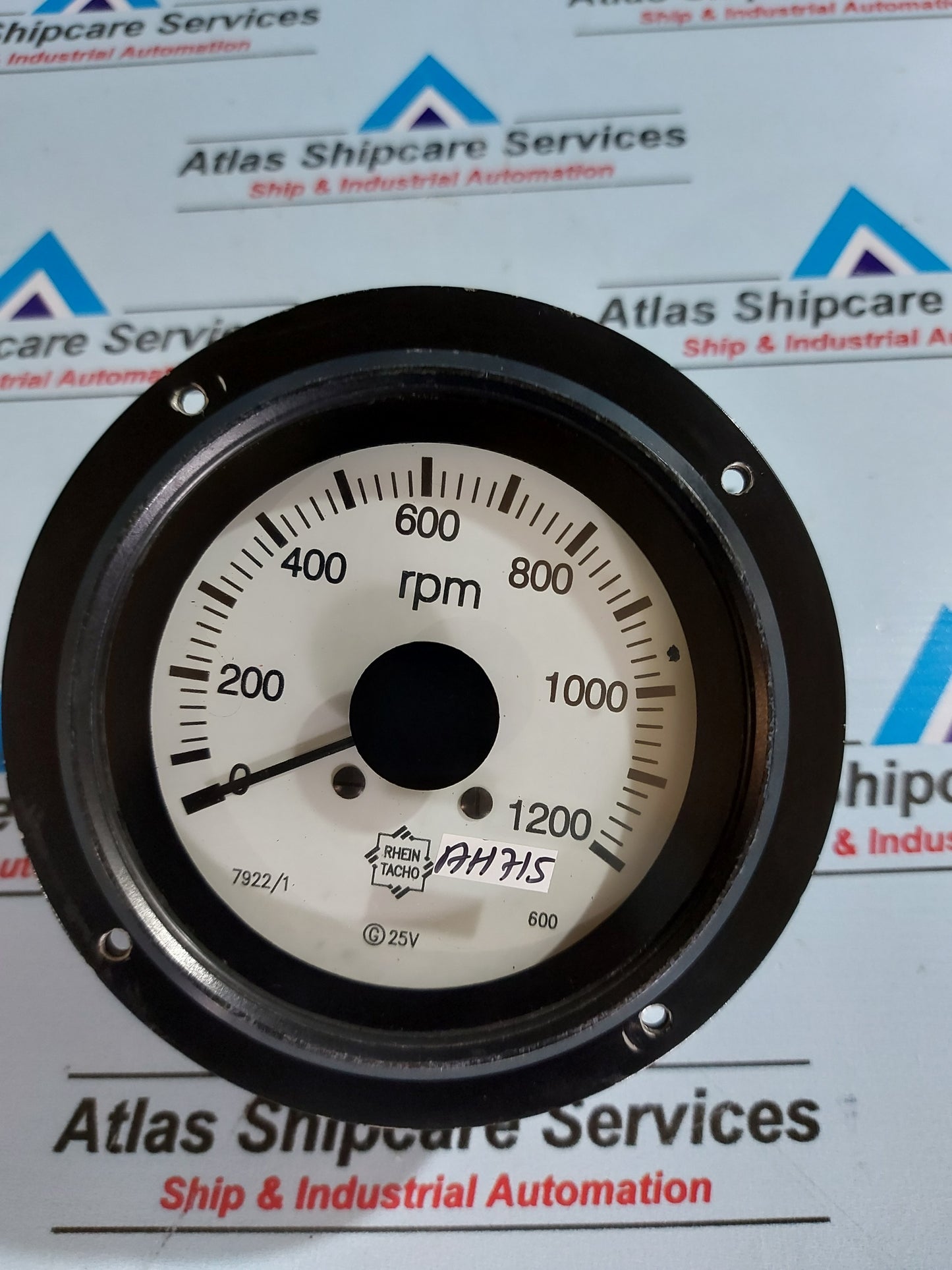 RHEINTACHO 7922/1 PRESSURE GAUGE 0 TO 1200 Rpm