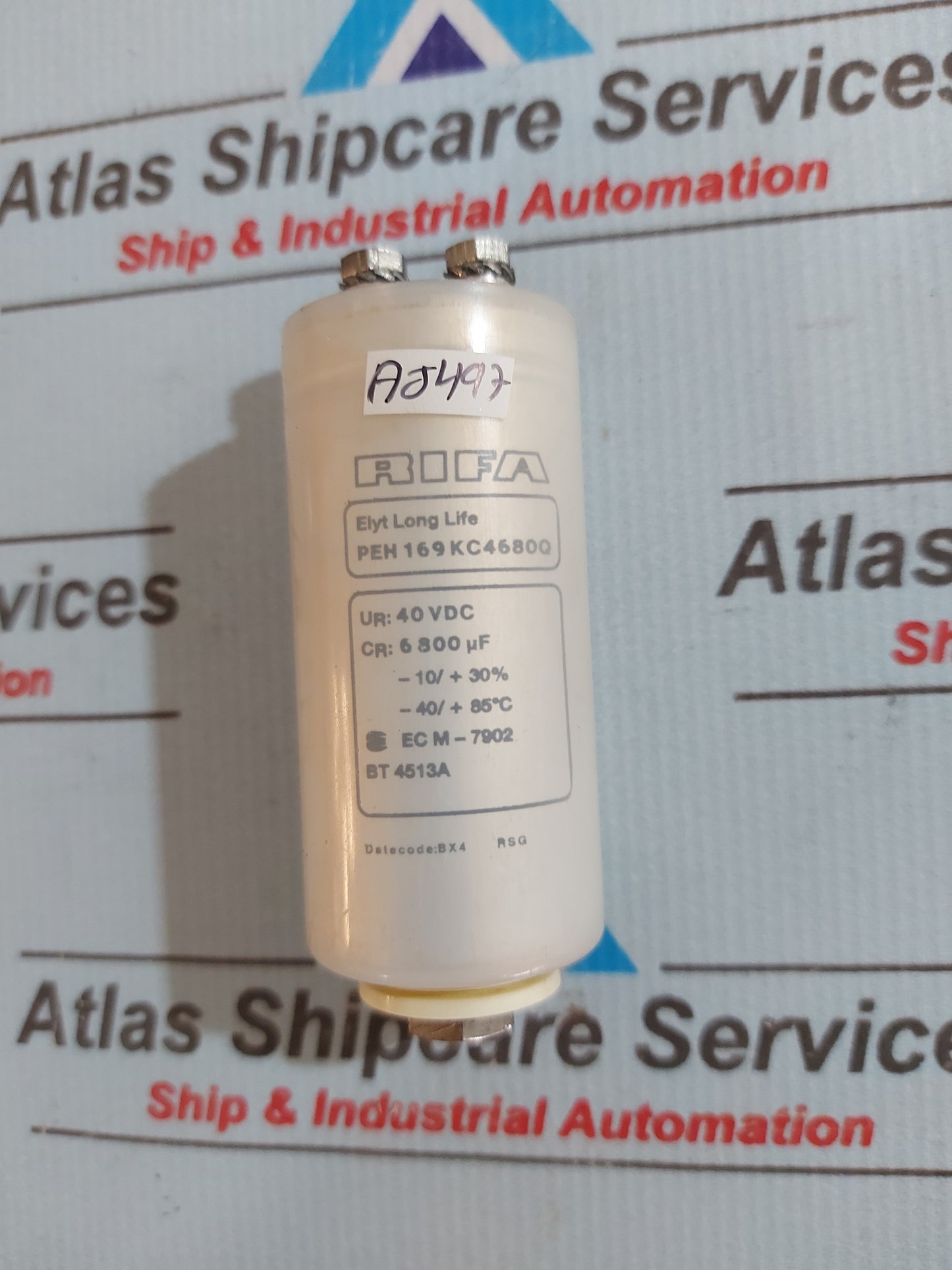 RIFA ELTY LONG LIFE CAPACITOR PEH169KC4680Q 6800 uF 40VDC