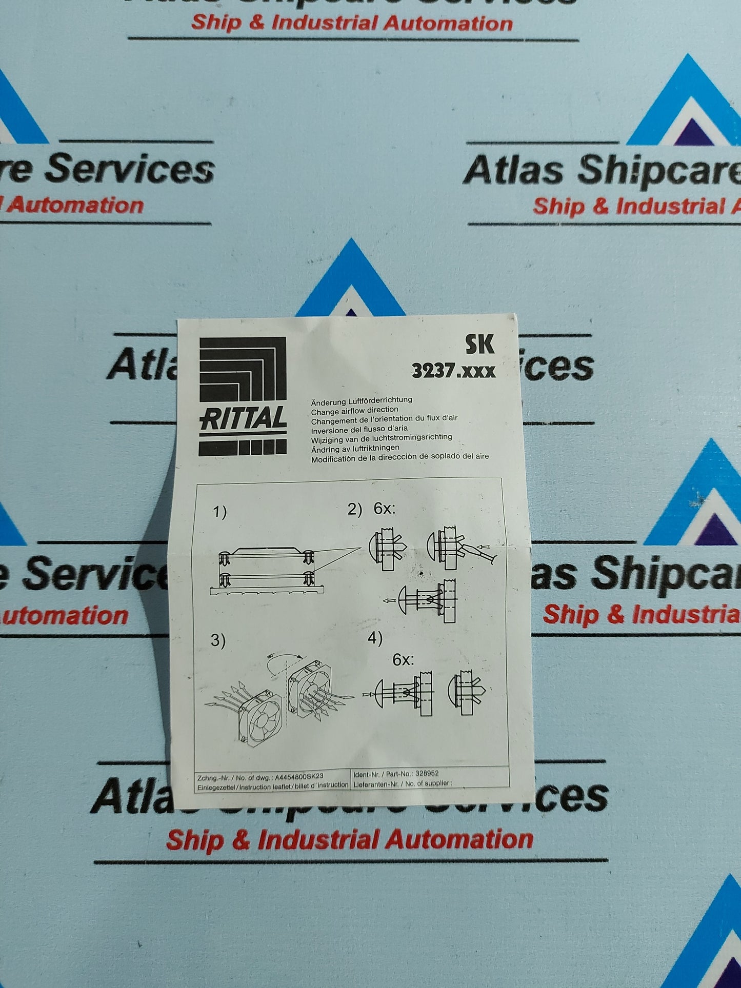 RITTAL SK 3237.110 FAN AND FILTER UNIT