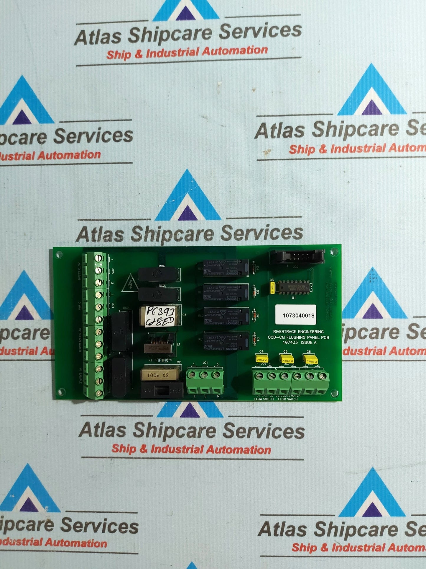 RIVERTRACE ENGINEERING OCD-CM FLUSHING PANEL PCB 107433 ISSUE.A