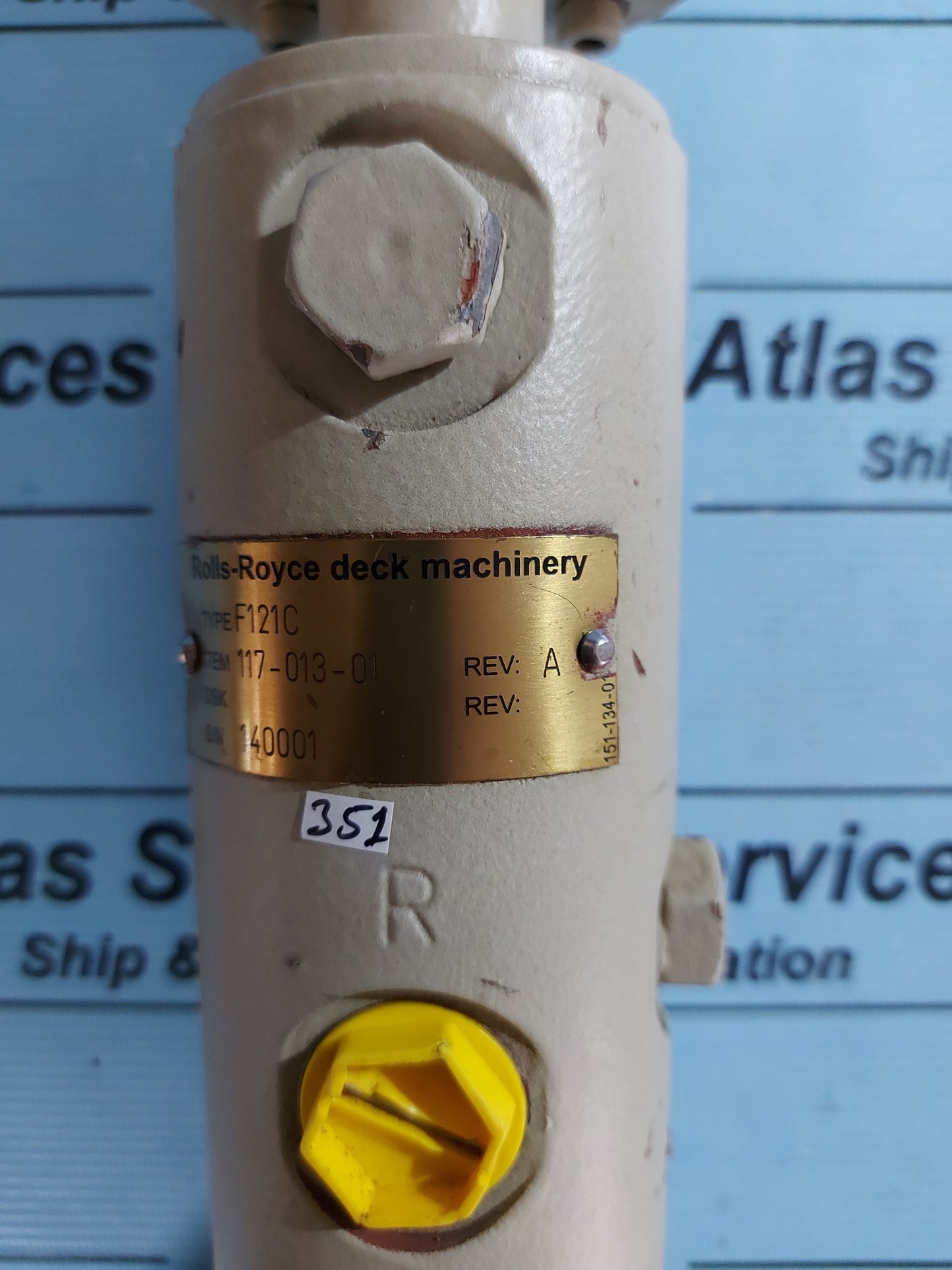 ROLLS-ROYCE F121C PRESSURE REDUCING VALVE