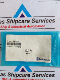 ROLLS-ROYCE S45-041 SPIRAL SPRING
