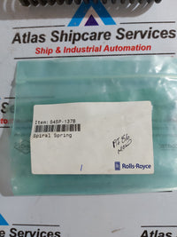ROLLS-ROYCE S45P-137B SPIRAL SPRING