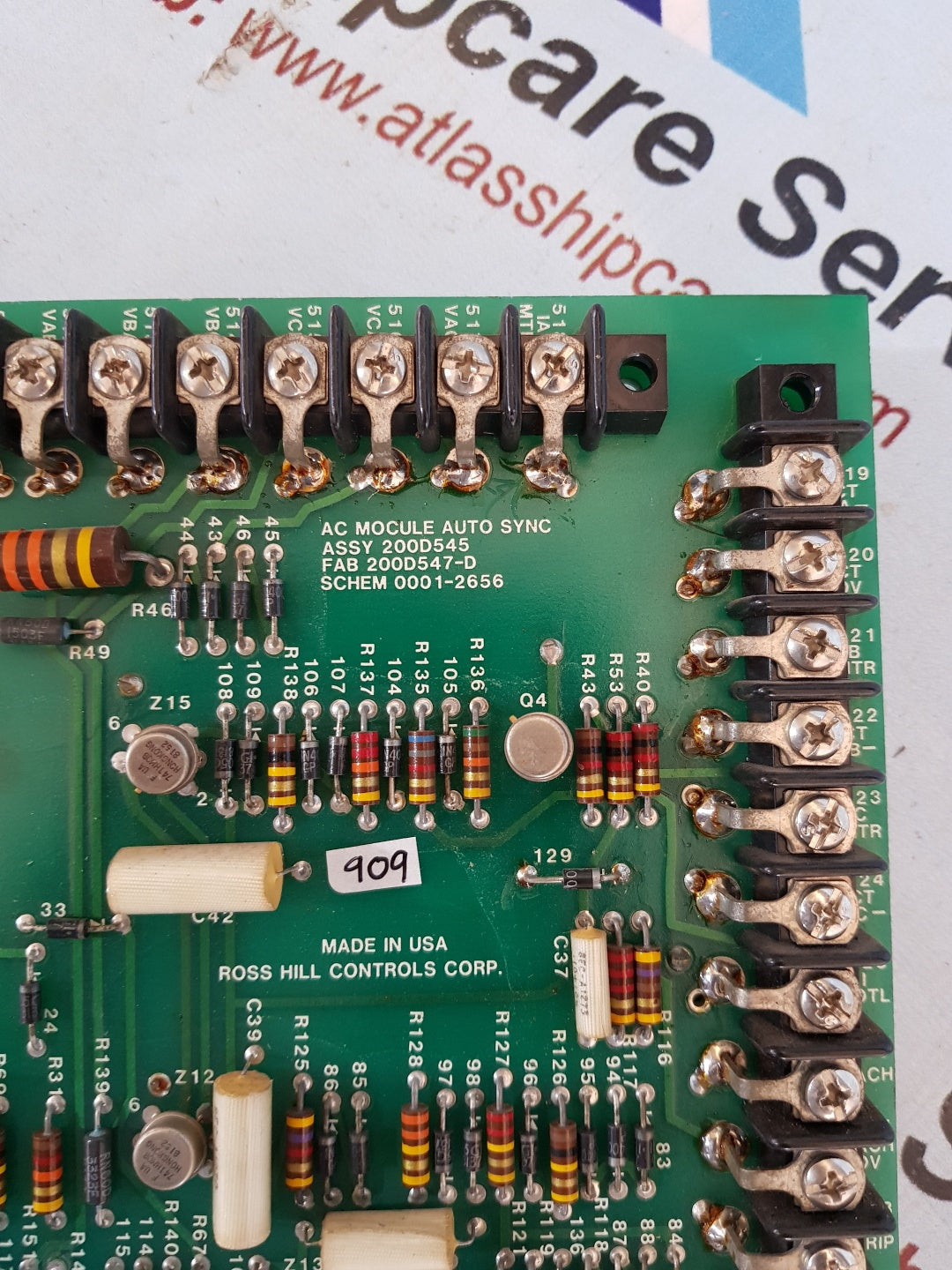 ROSS HILL 200D545 AC MODULE PCB CARD