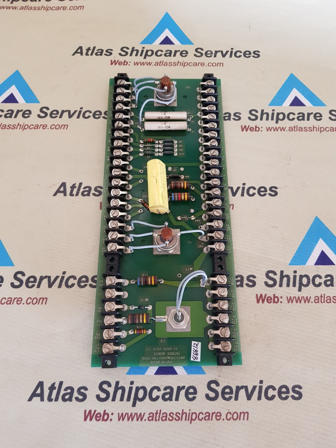 ROSS HILL CONTROL 200C261 PCB CARD 0509-12