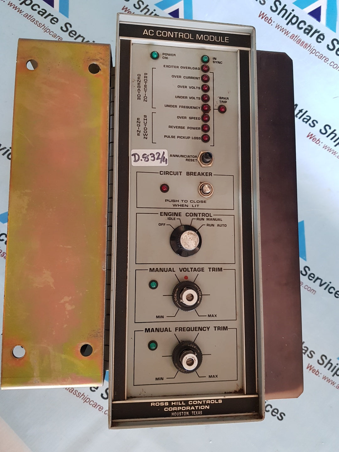 ROSS HILL CONTROLS 0001-2656-00 AC CONTROL MODULE