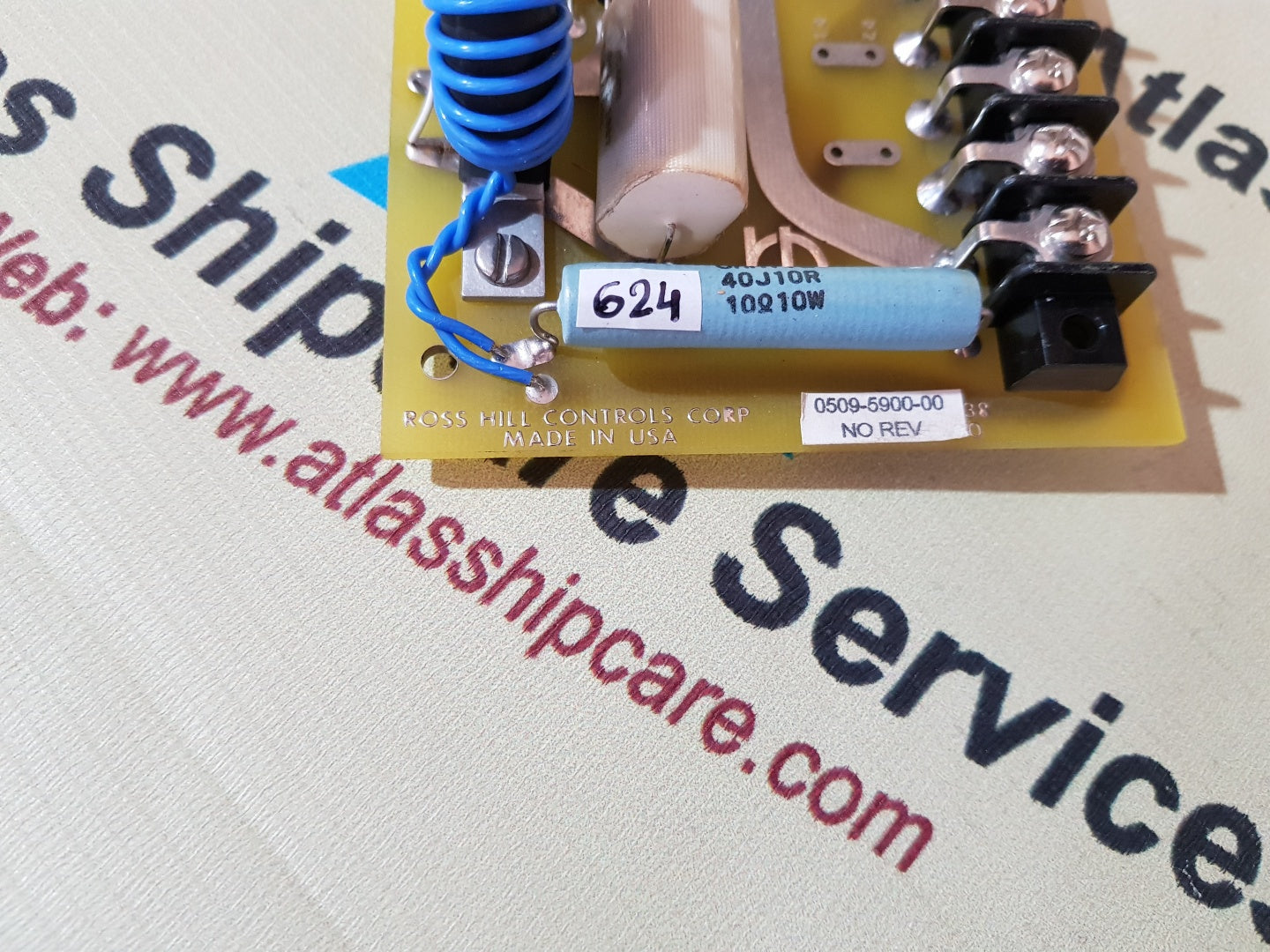 ROSS HILL CONTROLS 0509-5900-00 CIRCUIT BOARD