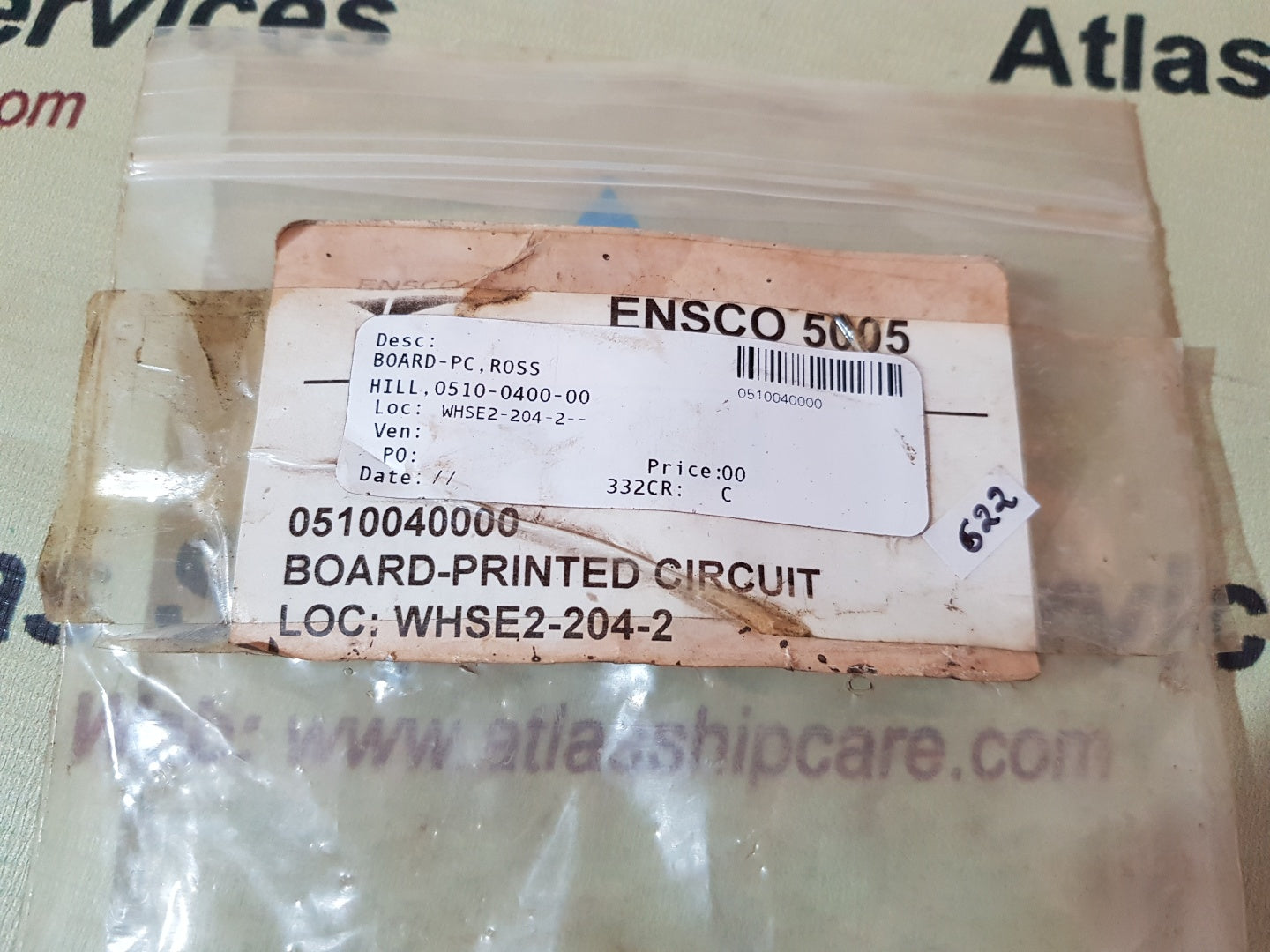 ROSS HILL CONTROLS 0510-0400-00 CIRCUIT BOARD