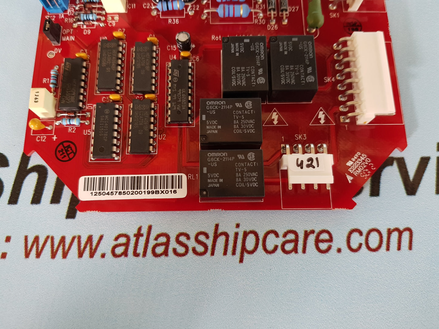 ROTORK 44642-04 PCB CARD