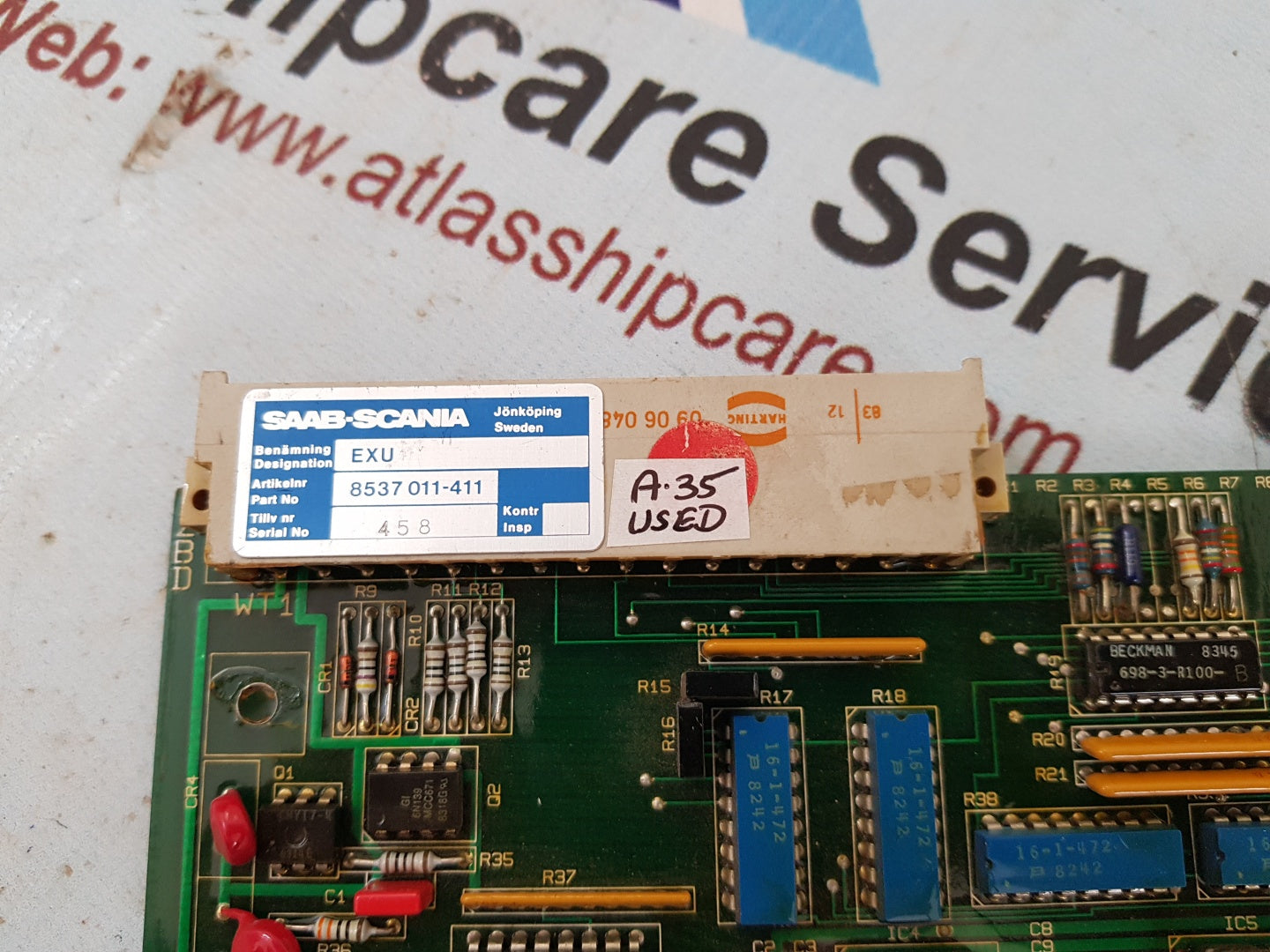 Saab Stalectronic Refrigerationn Pcb Cards 1891-705