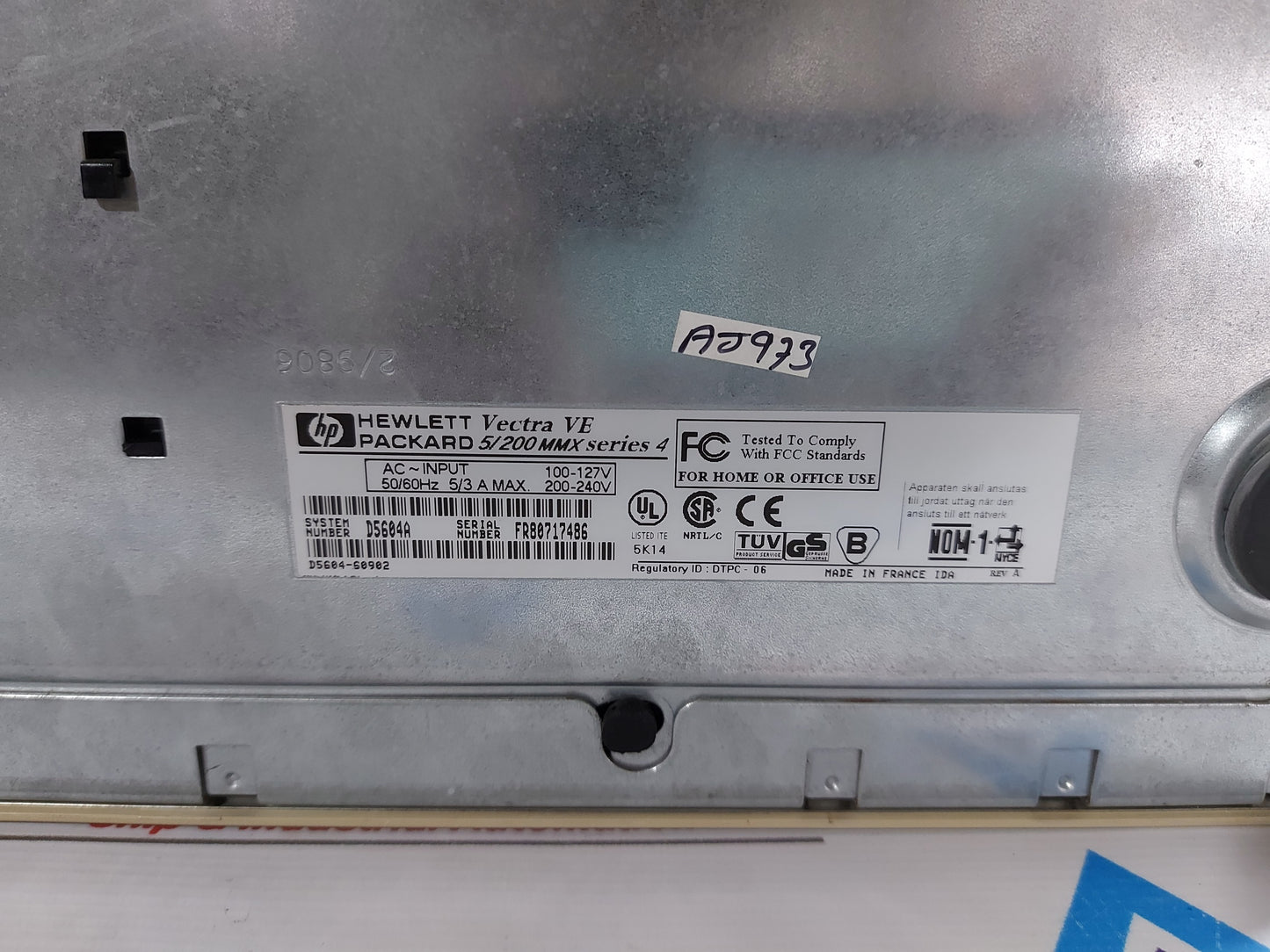 SAAB MARINE 9240 005-605 OPERATOR'S WORKSTATION