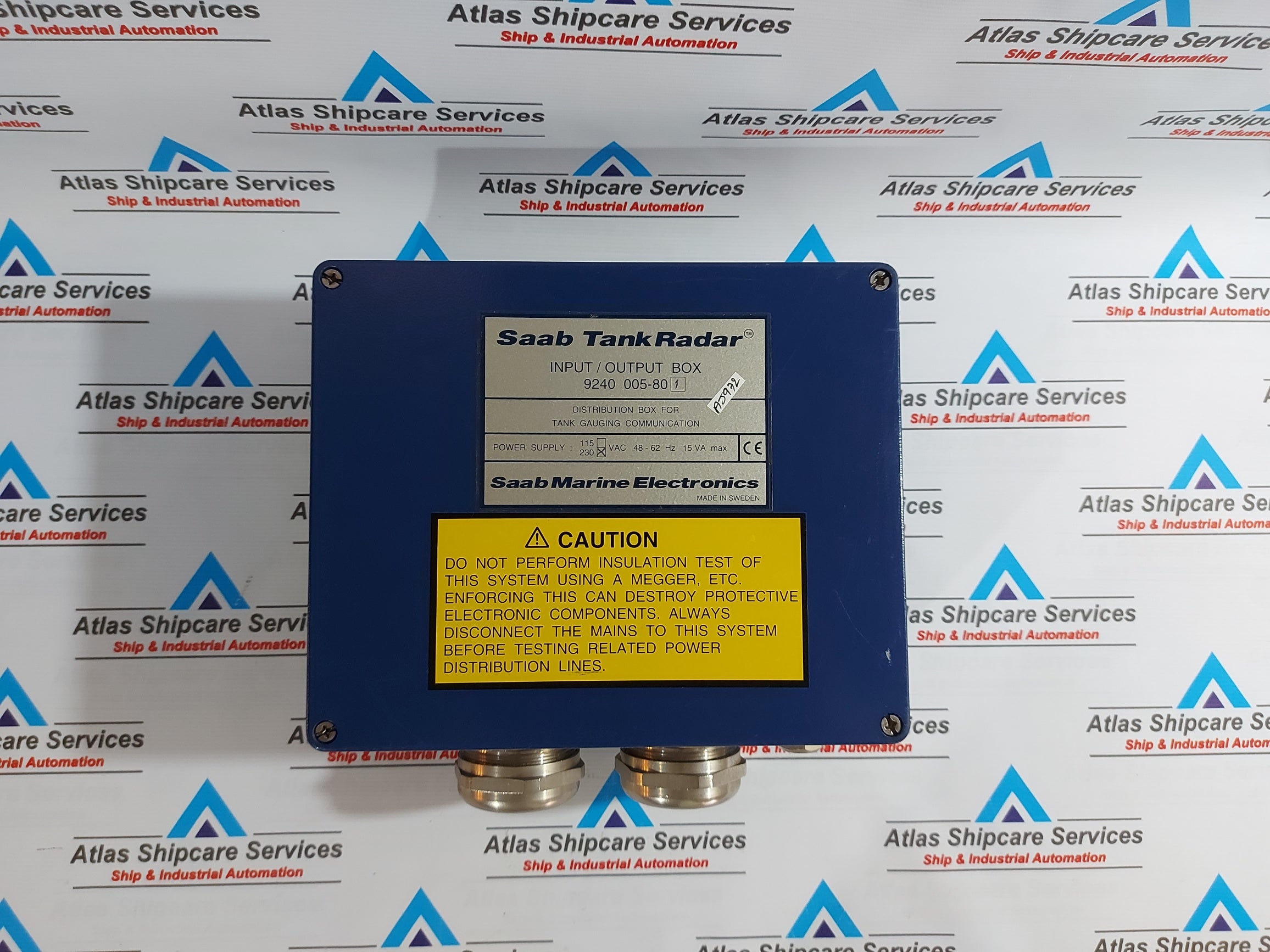 SAAB MARINE 9240 005-801 INPUT/OUTPUT BOX – Atlas Shipcare Services