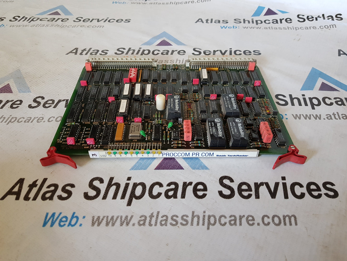 SAAB MARINE PR-COM 1 9150023-563 PCB CARD