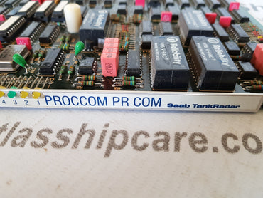 SAAB MARINE PR-COM 1 9150023-563 PCB CARD