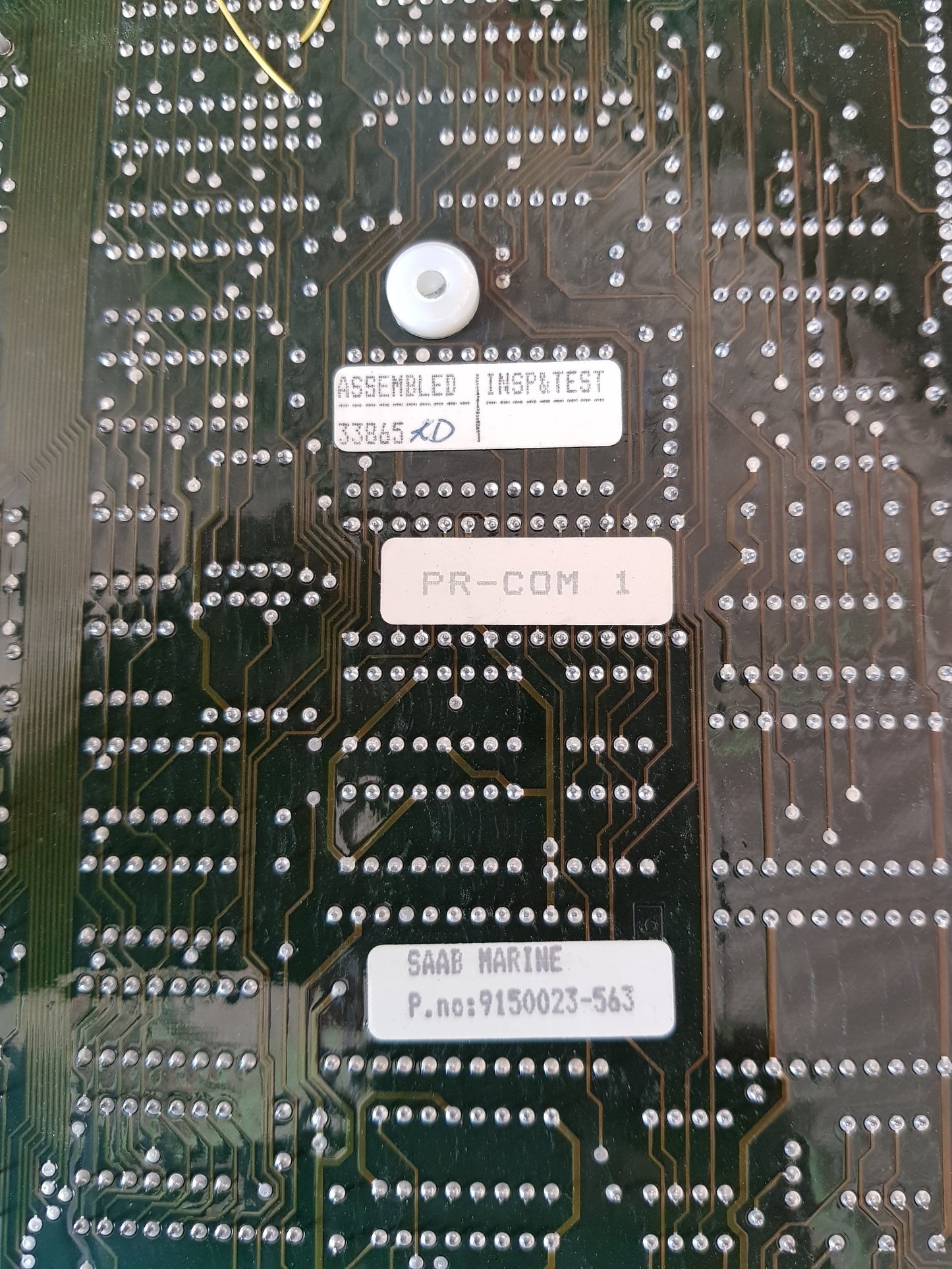 SAAB MARINE PR-COM 1 9150023-563 PCB CARD