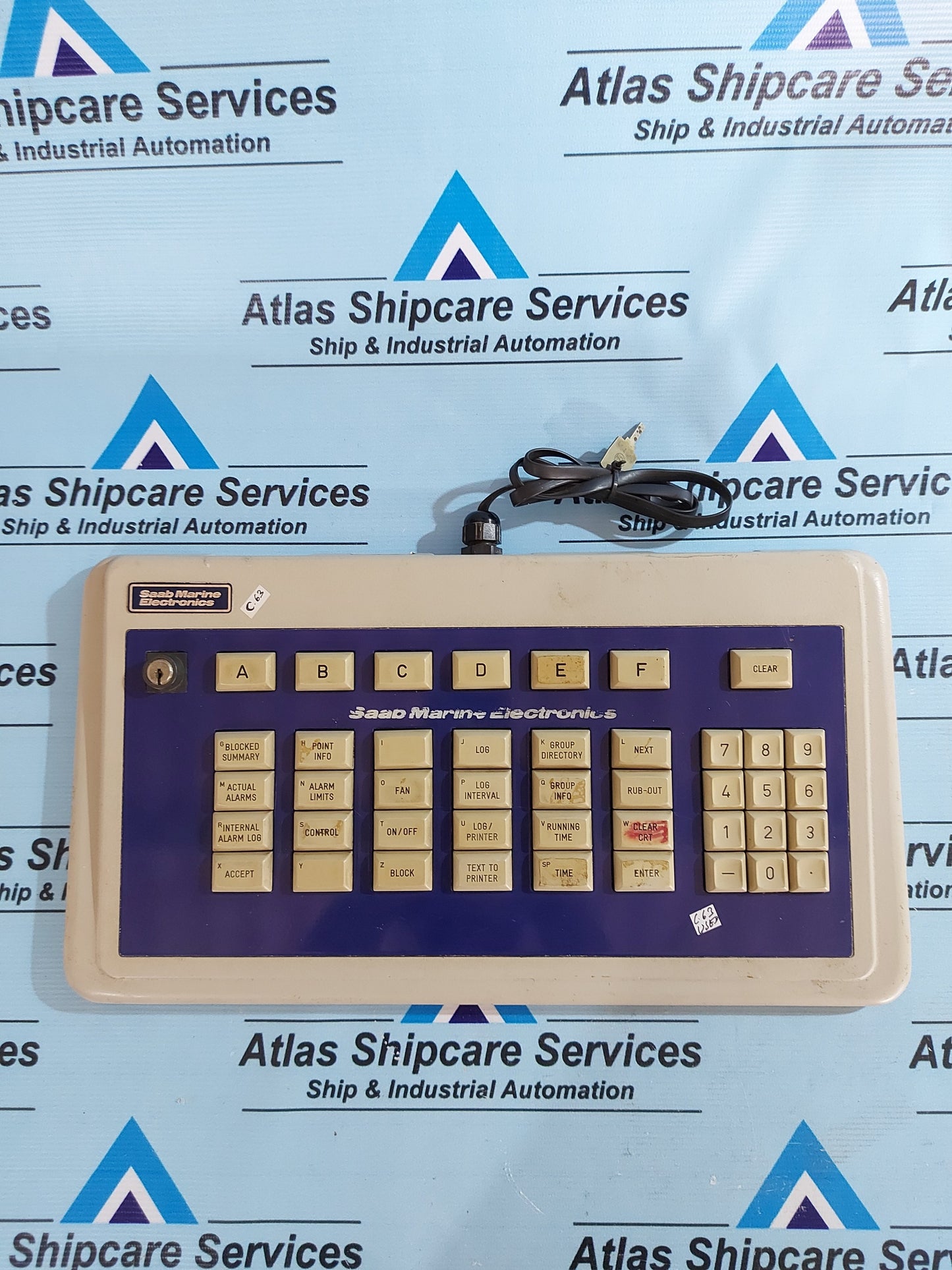 SAAB MARINE STAL 232 KEYBOARD