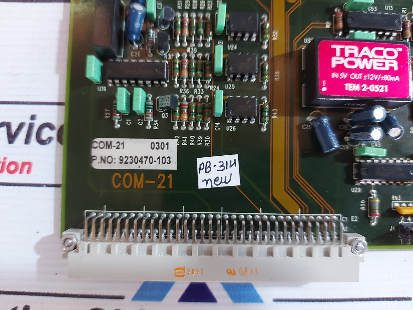 SAAB MARINE TOKYO KEIKI COM-21 PCB BOARD 9230470-103