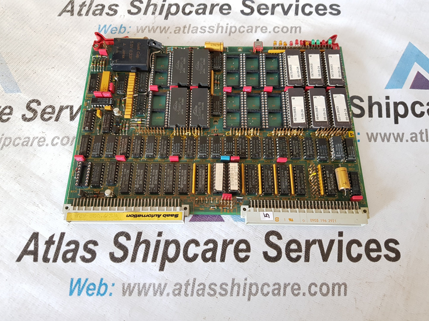 SAAB MEM-55 9233900-105 PCB CARD KK 8784 011-22 2F