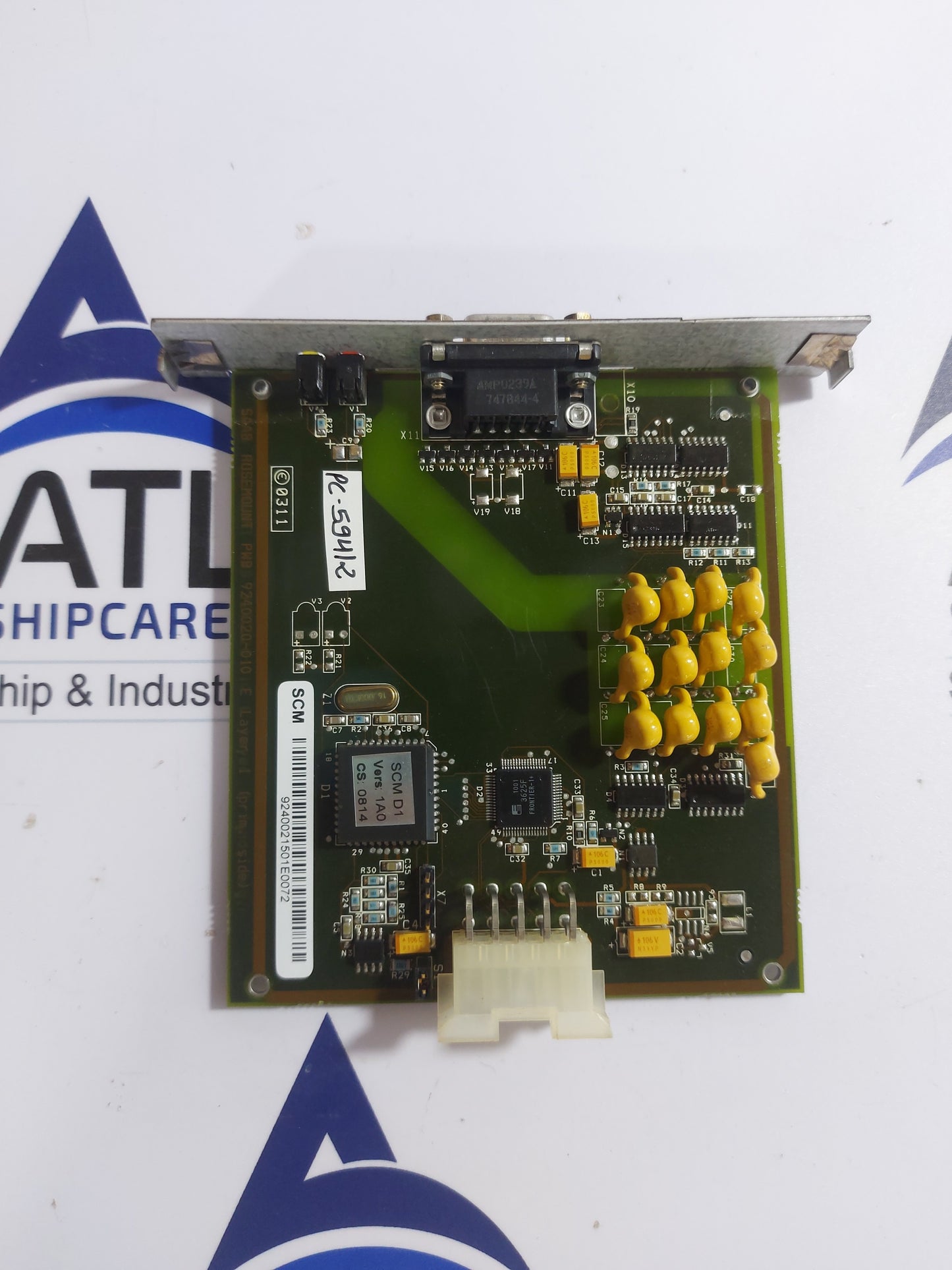 SAAB ROSEMOUNT PWB 9240020-010 E PCB CARD