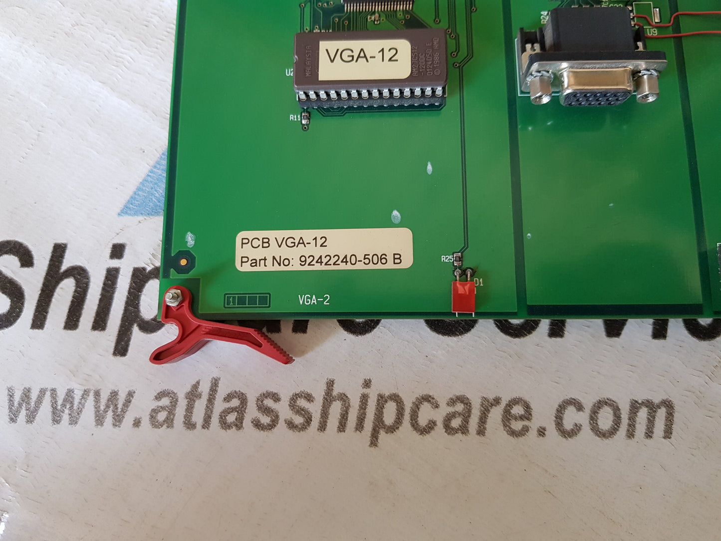 SAAB ROSEMOUNT VGA-12 PCB CARD 9242240-506 B