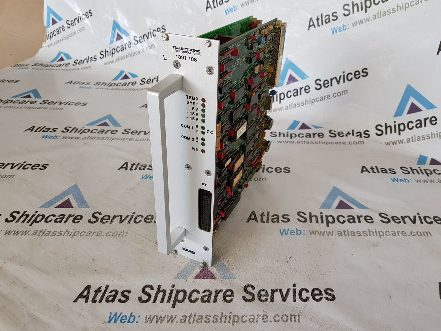 SAAB STALECTRONIC 2000 REEFER SYSTEM PCB CARD 1891 708