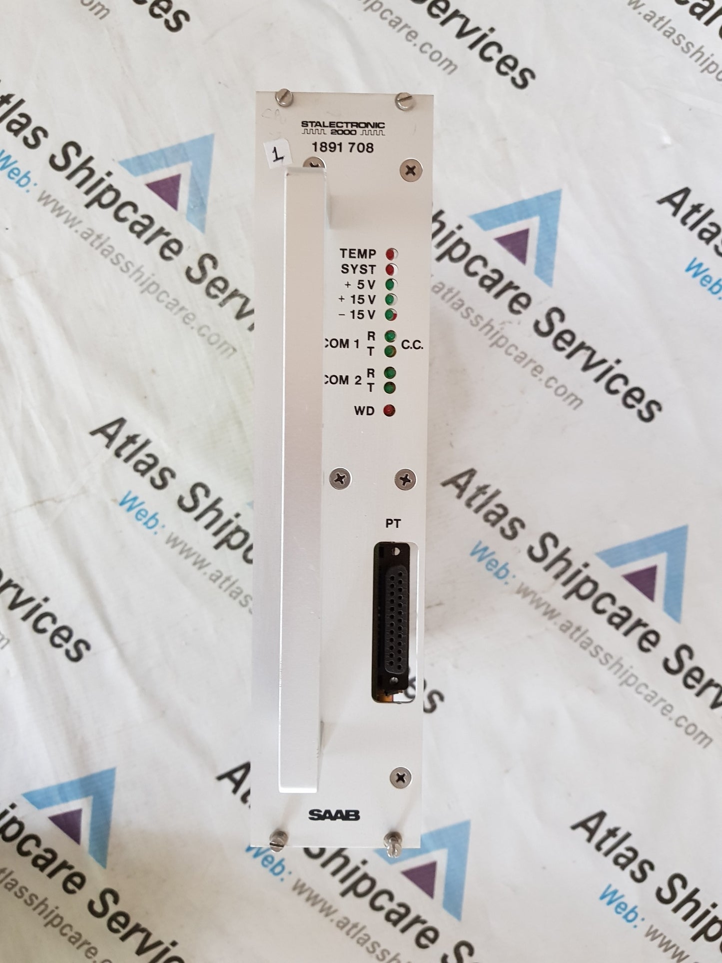 SAAB STALECTRONIC 2000 REEFER SYSTEM PCB CARD 1891 708
