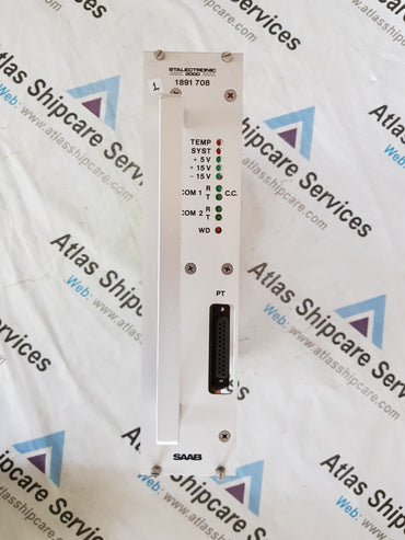 SAAB STALECTRONIC 2000 REEFER SYSTEM PCB CARD 1891 708