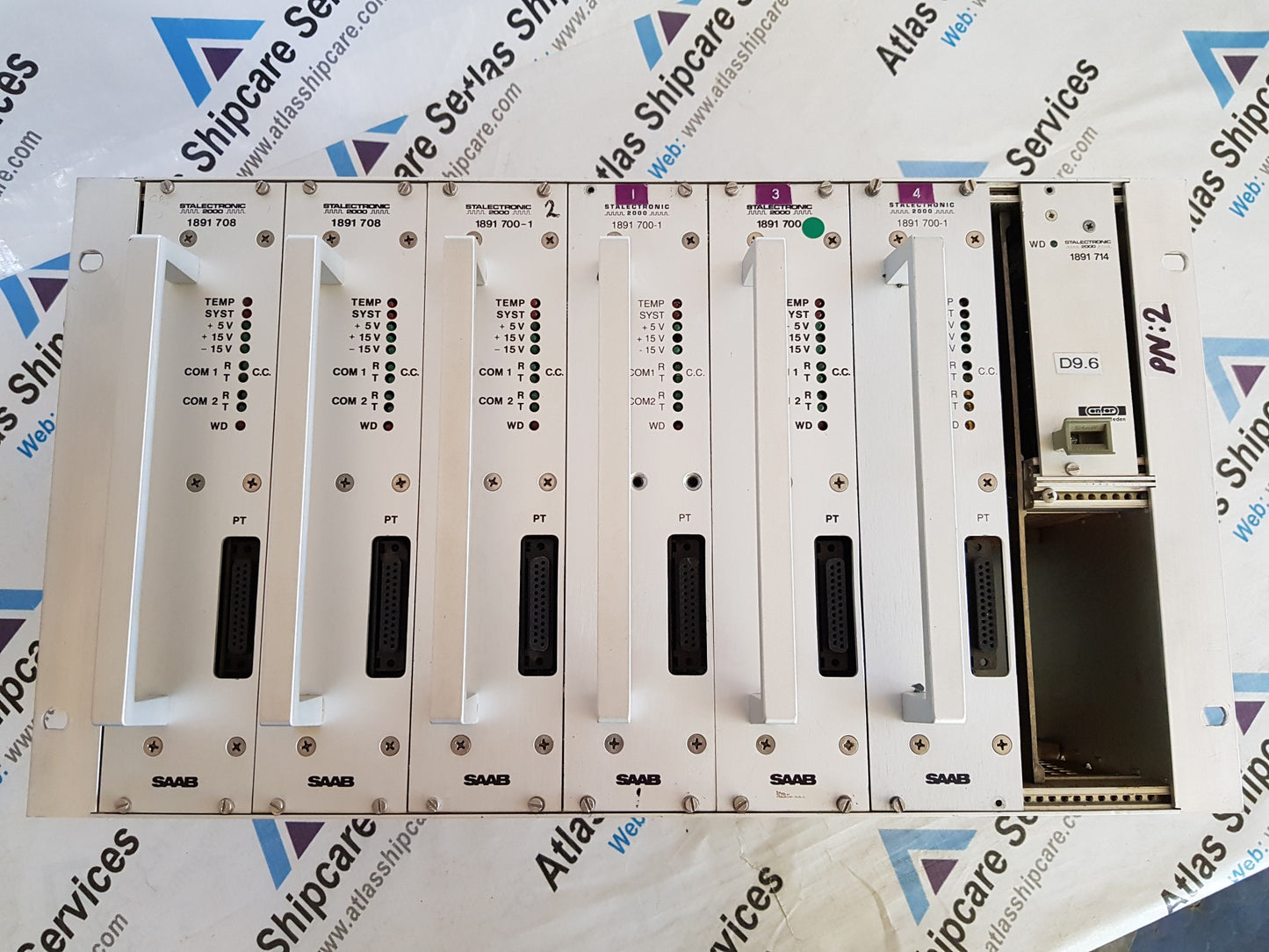 SAAB STALECTRONIC 2000 REEFER SYSTEM PCB CARD