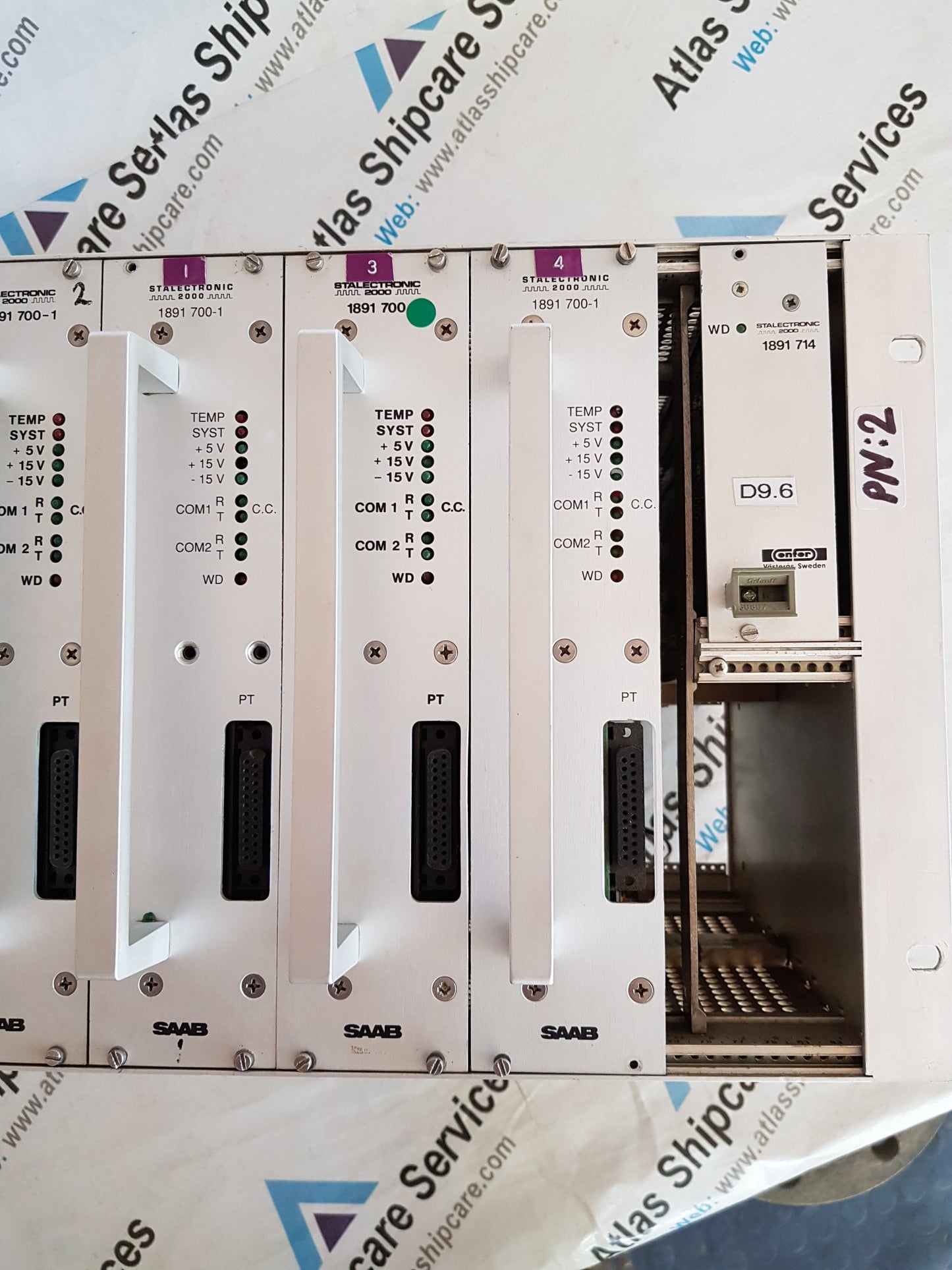 SAAB STALECTRONIC 2000 REEFER SYSTEM PCB CARD