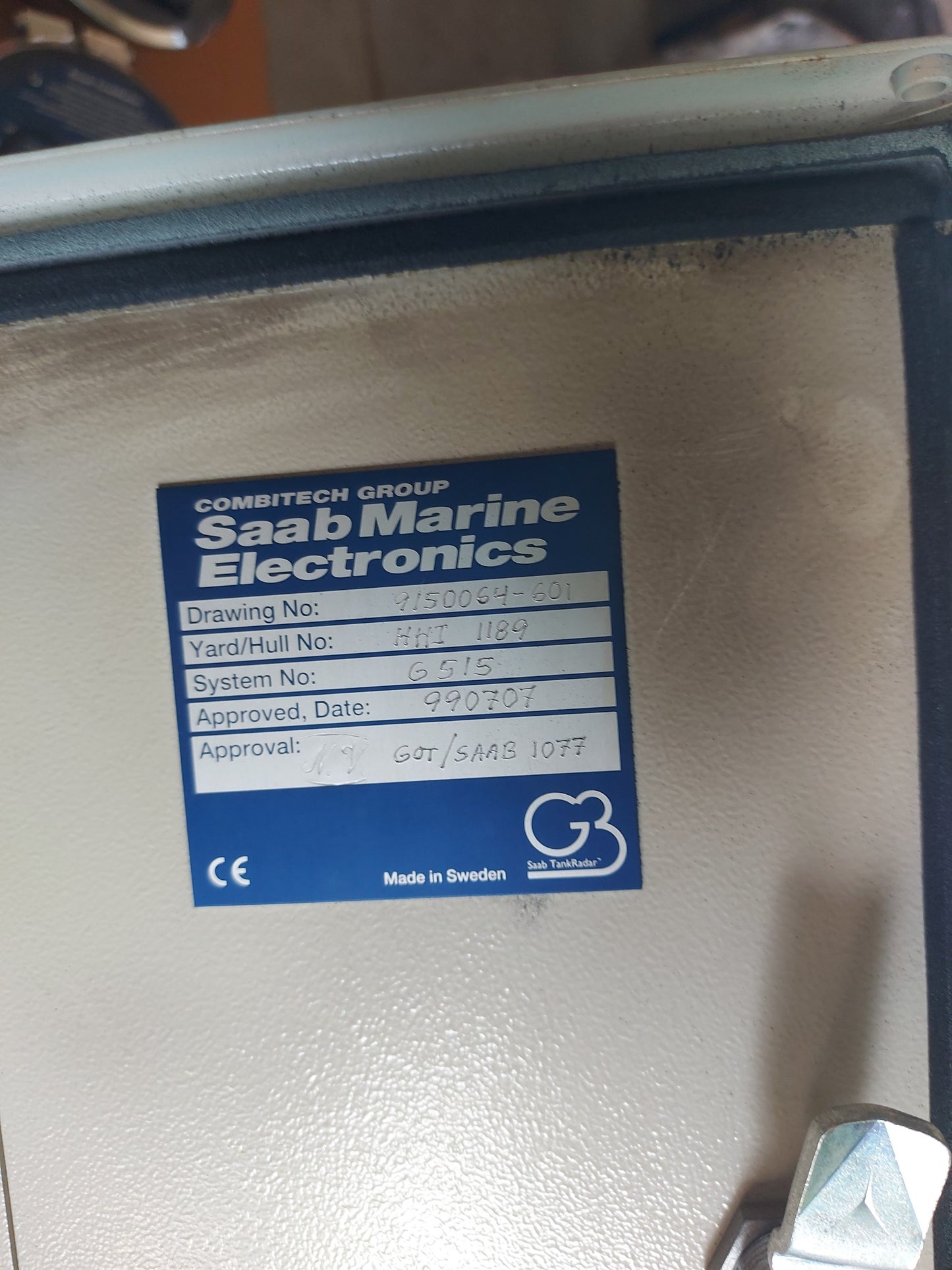 SAAB TANKRADAR G3 SYSTEM