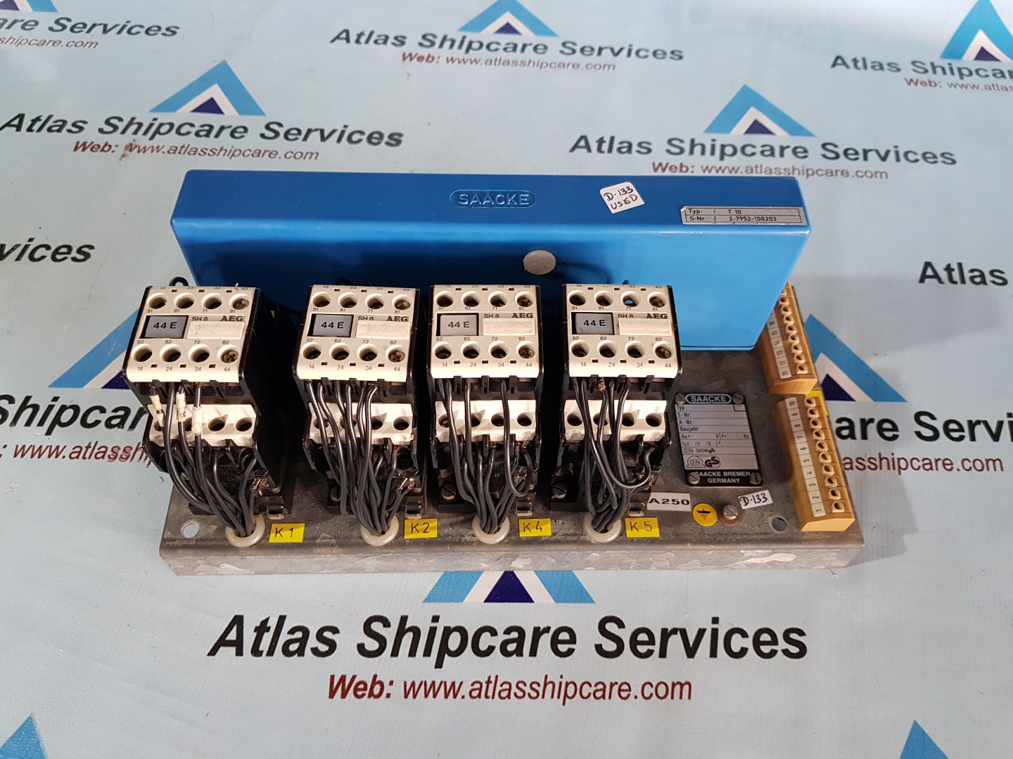 SAACKE BAC 2000 BURNER CONTROL UNIT