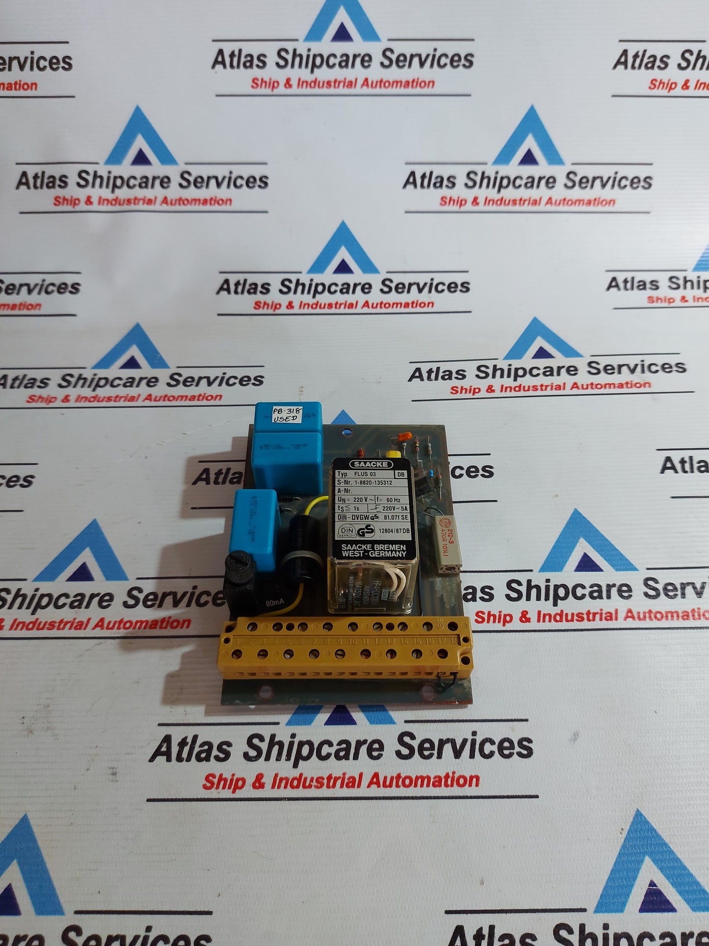 SAACKE FLUS 03 FLAME SENSORS AND DETECTOR