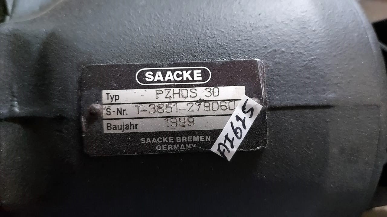 SAACKE PZHDS 30 PUMP