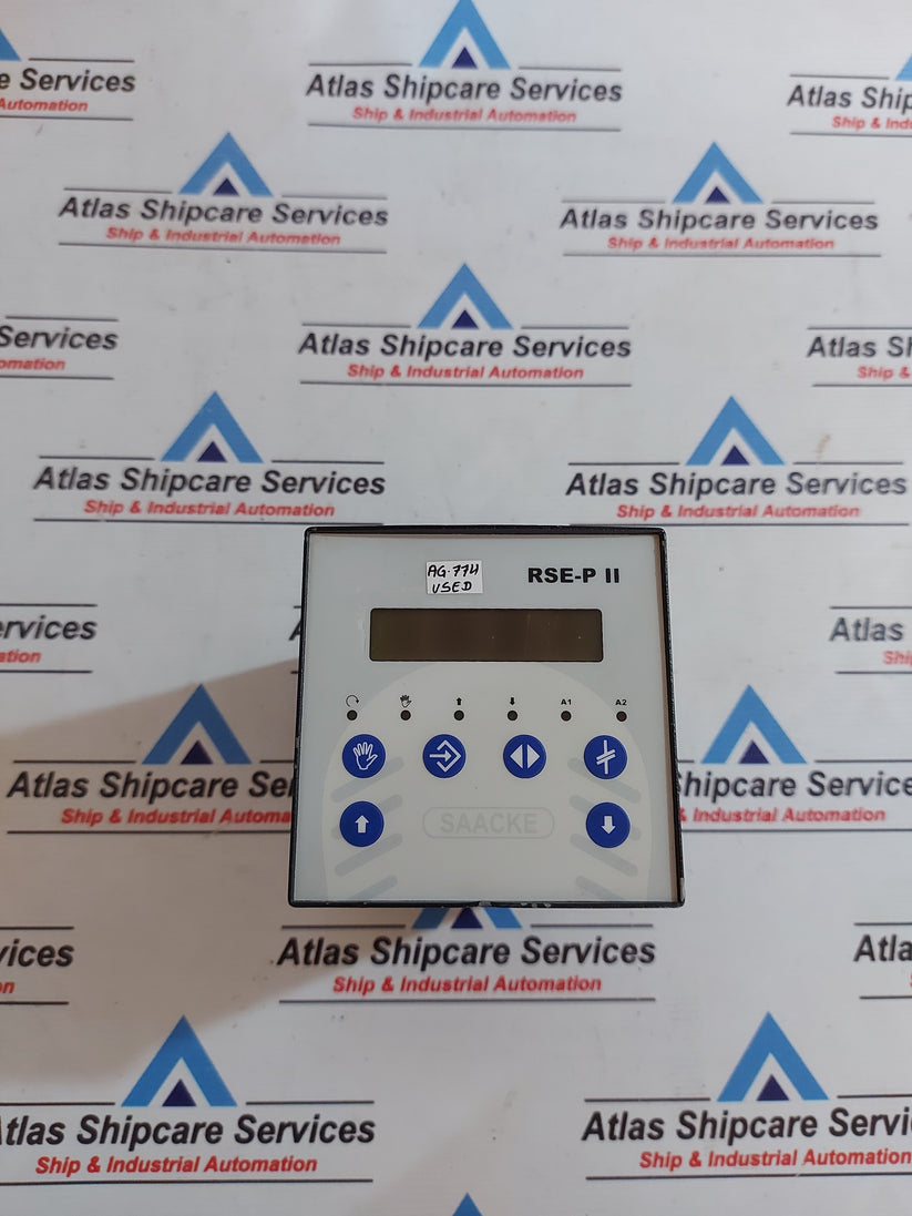 SAACKE RSE-P II CONTROLLER 90-264VAC – Atlas Shipcare Services
