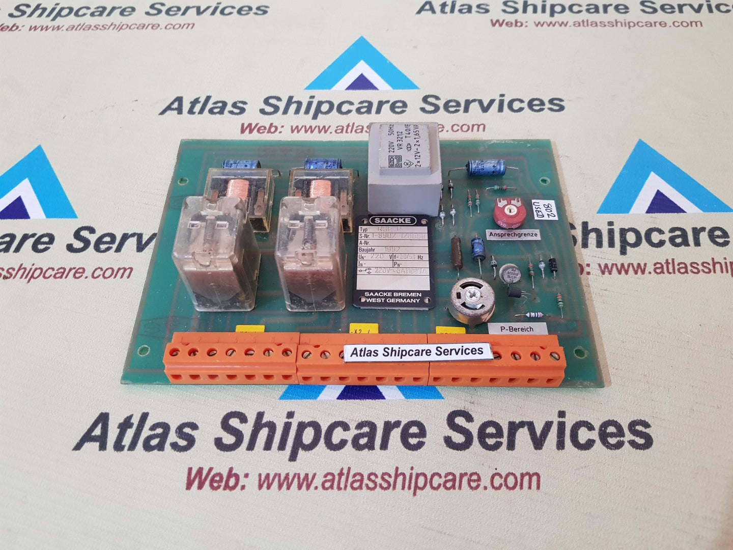 SAACKE RSE-P PCB CARD