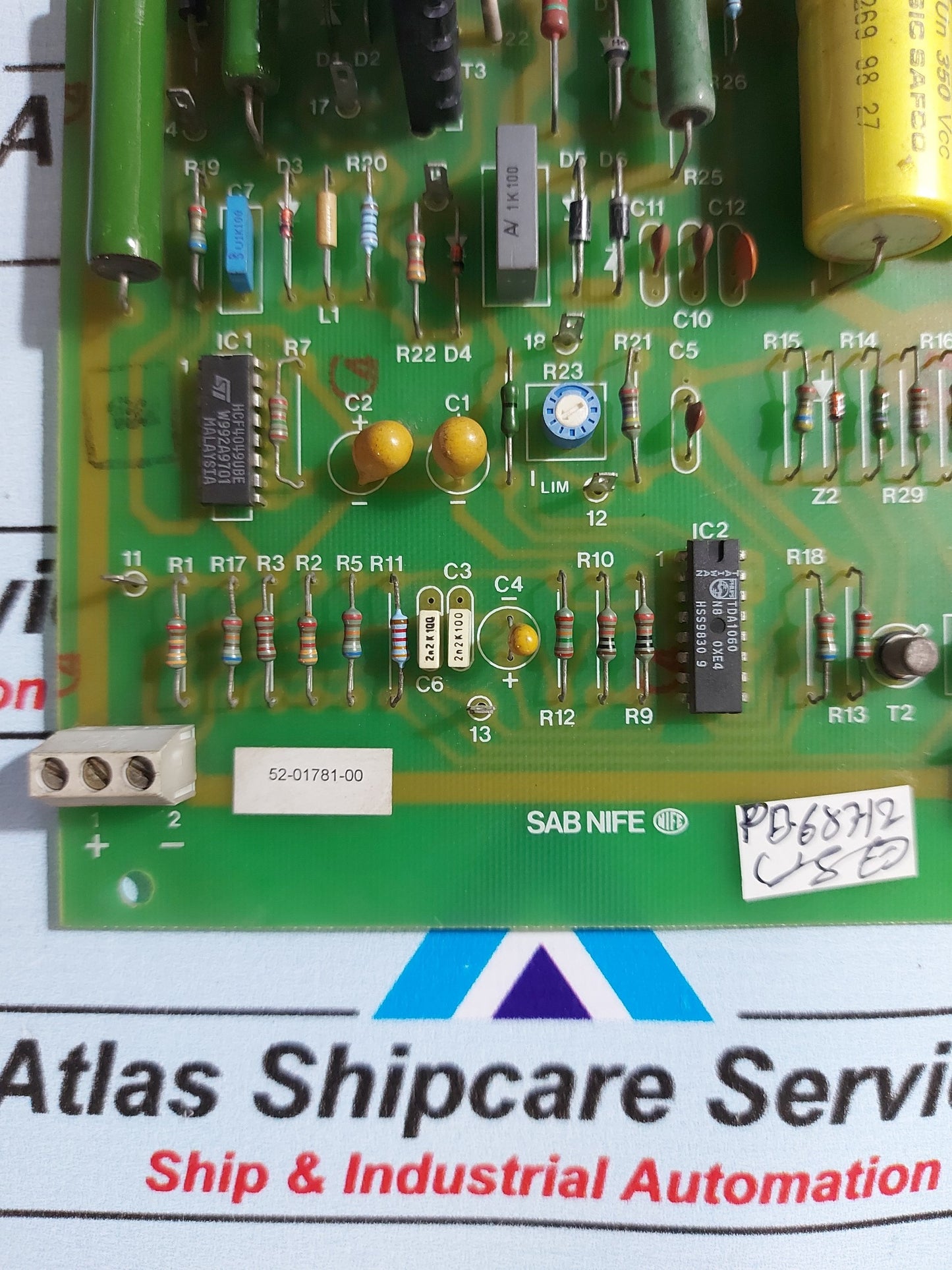 SAB NIFE 52-01781-00 PCB CARD