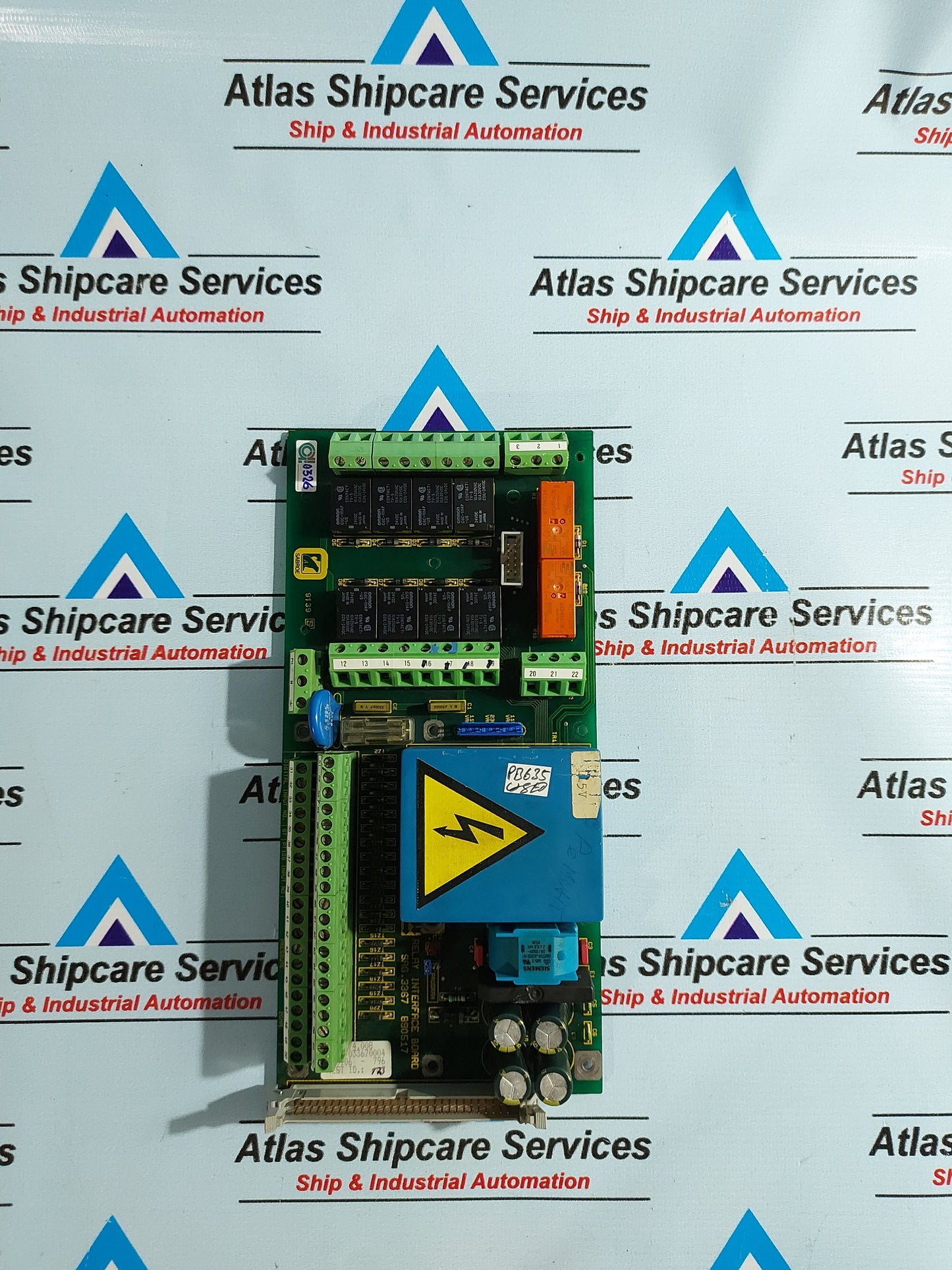 SABROE SAG.3367 890517 RELAY INTERFACE BOARD