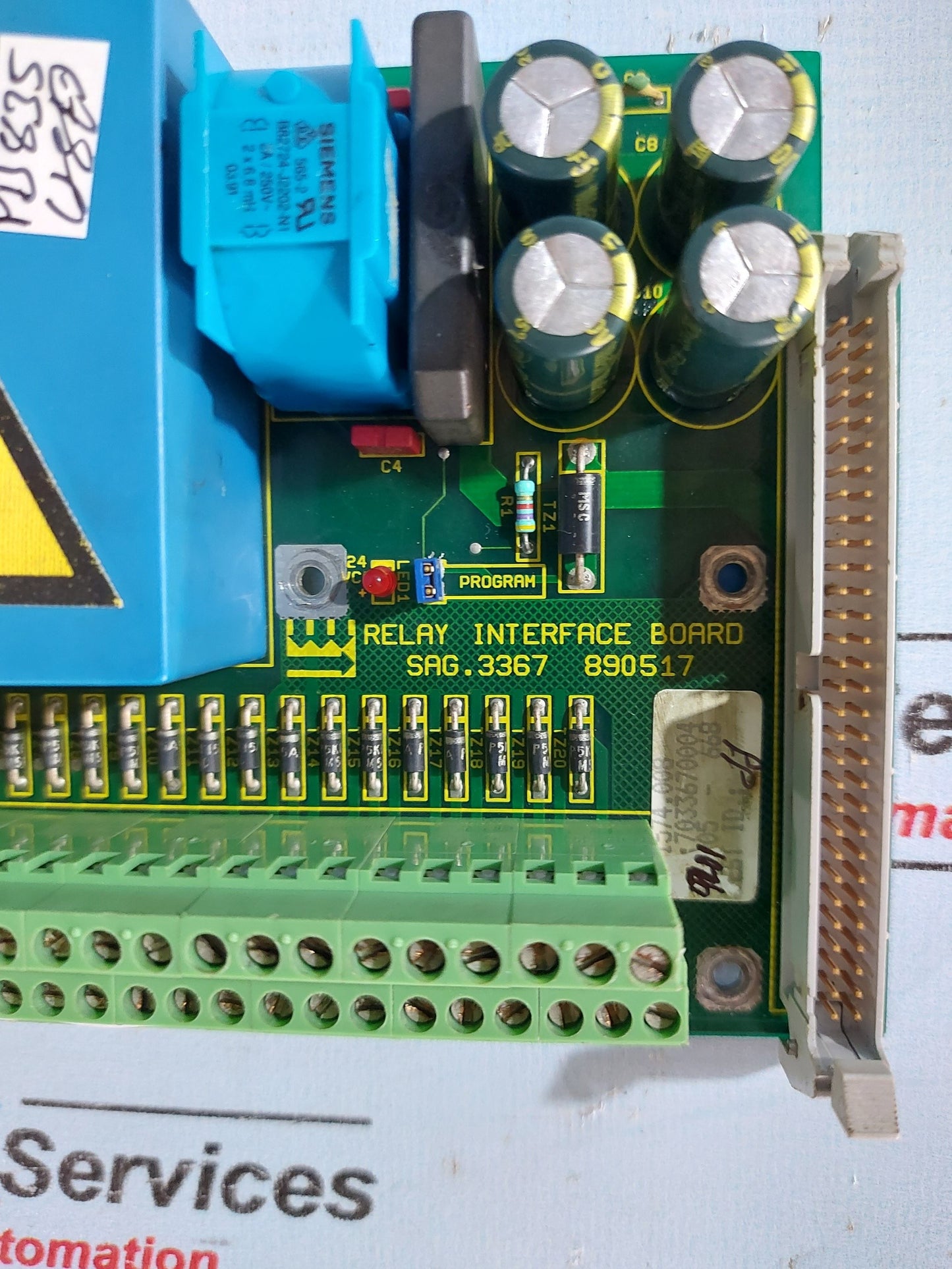 SABROE SAG.3367 890517 RELAY INTERFACE BOARD