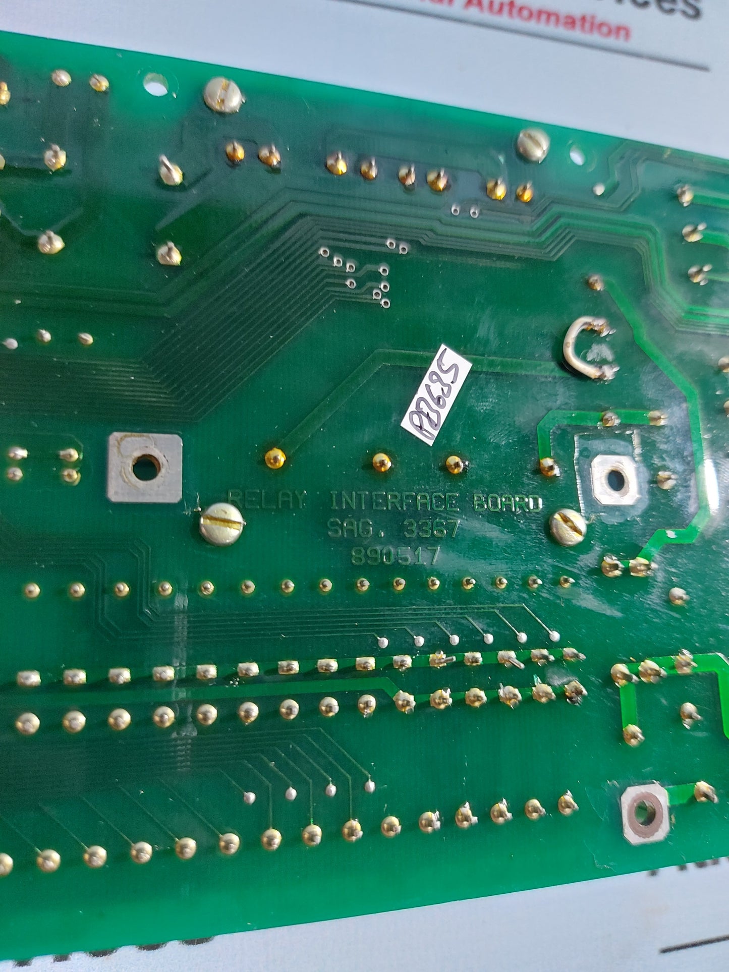 SABROE SAG.3367 890517 RELAY INTERFACE BOARD