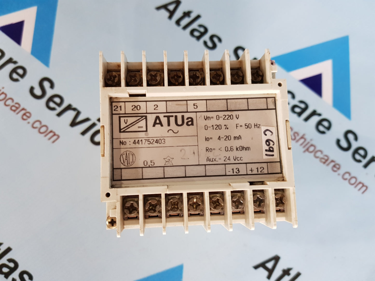 SACC ATUA CONTROL MAM97 0-120% F=50HZ