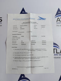 SAC SOUTHERN AVIONICS COMPANY SLE45400 LOW POWER SUPPLY MODULE