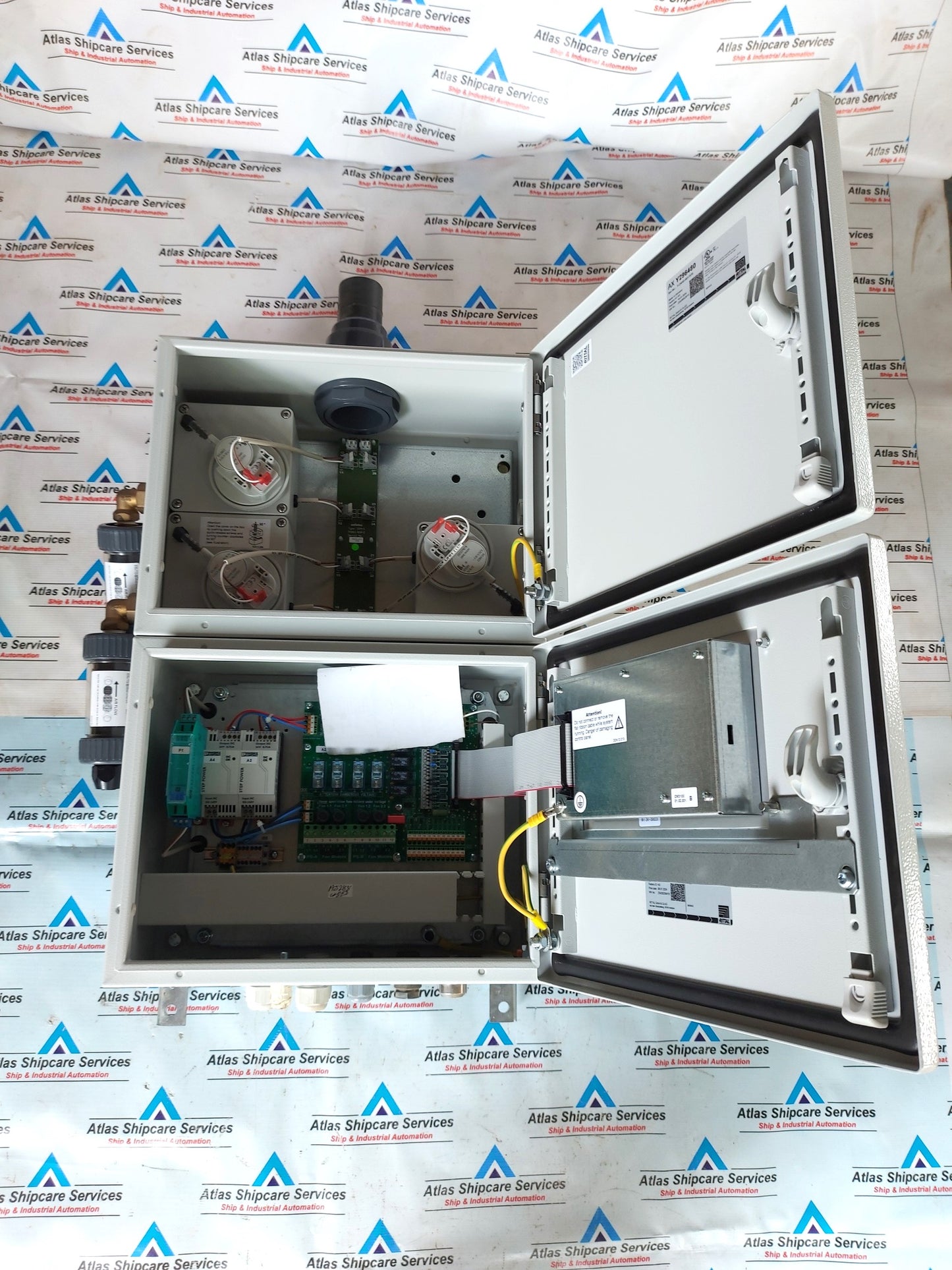 SAFETEC SDS-72 SMOKE DETECTION SYSTEM PANEL