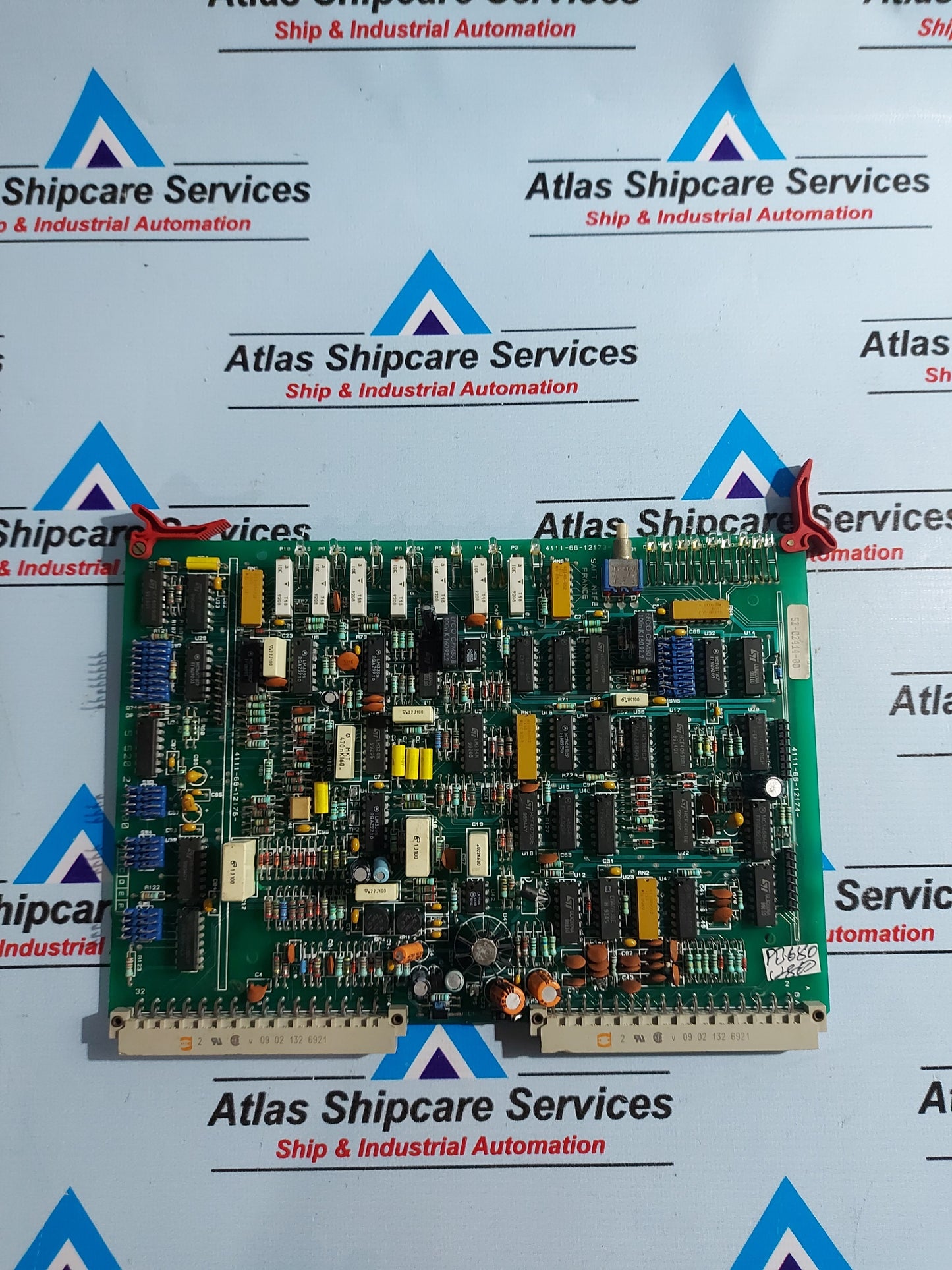 SAFT NIFE 4111-66-12173-01 STATIC SWITCH CONTROL A PCB CIRCUIT BOARD