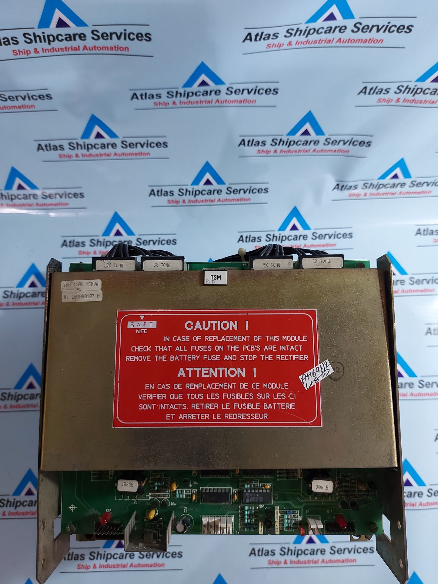 SAFT NIFE TSM 110V 15KVA NI 104080107 M