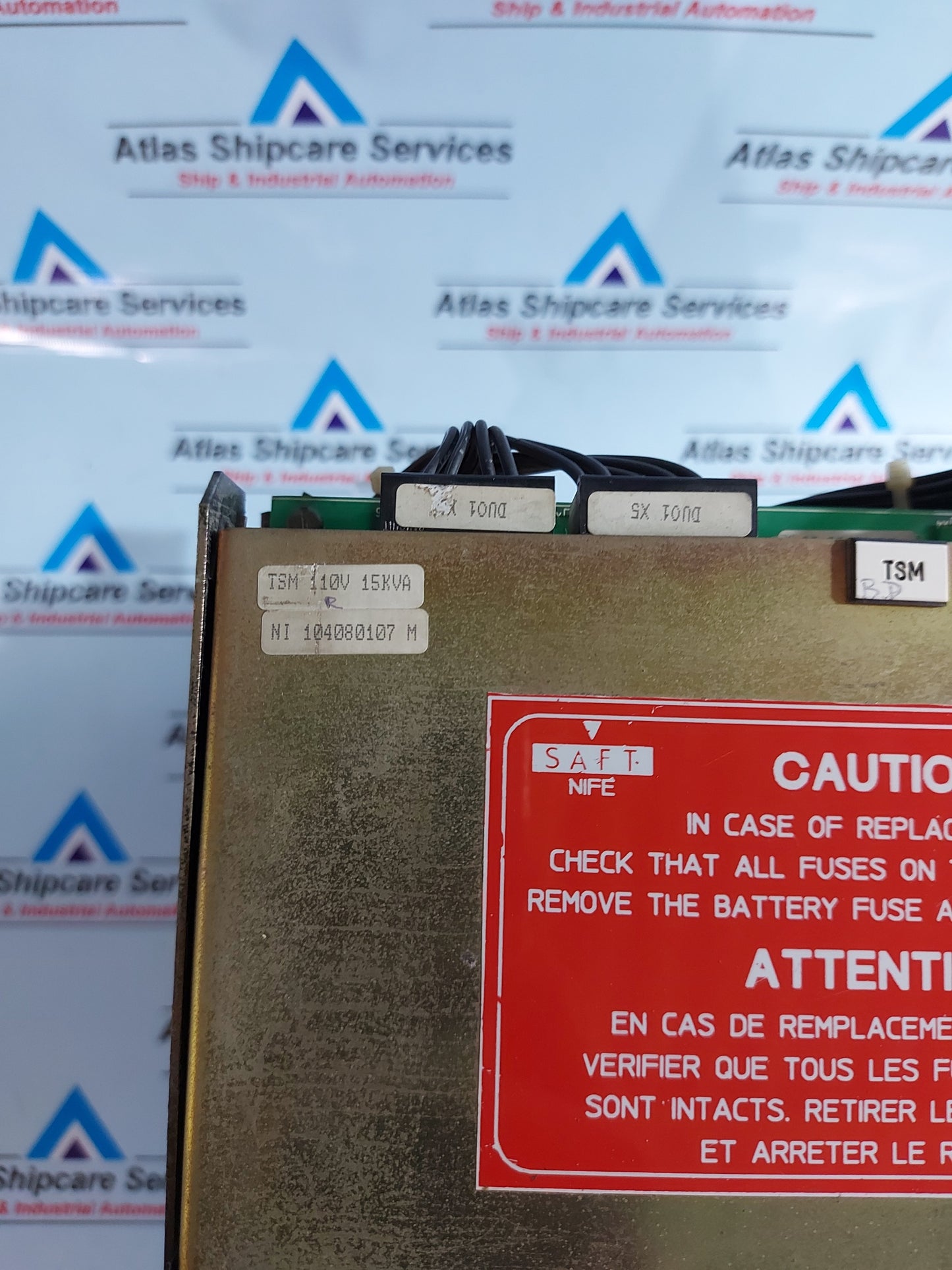 SAFT NIFE TSM 110V 15KVA NI 104080107 M