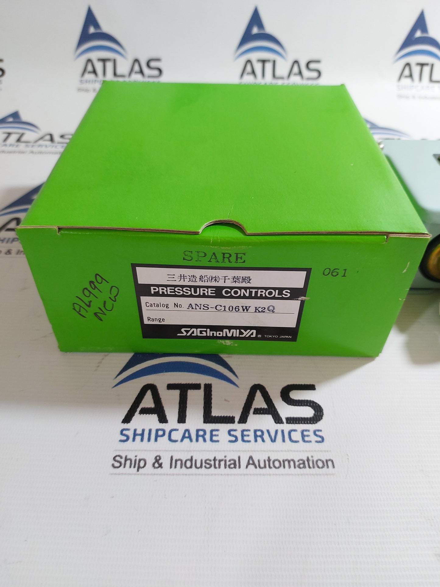 SAGINOMIYA ANS-C106WK2Q PRESSURE SWITCH -60 ~ 600 KPa