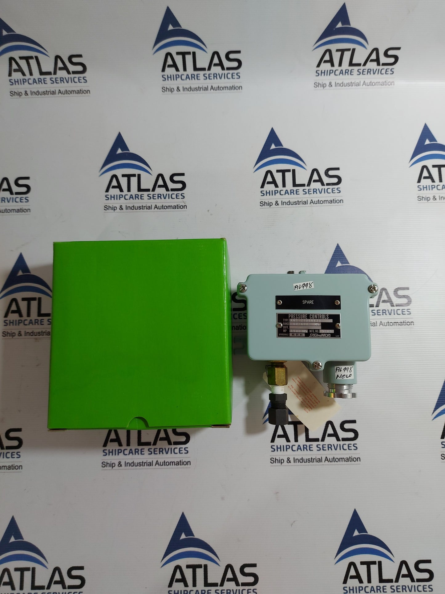 SAGINOMIYA ANS-C106WK3Q PRESSURE SWITCH -60 ~ 600 KPa