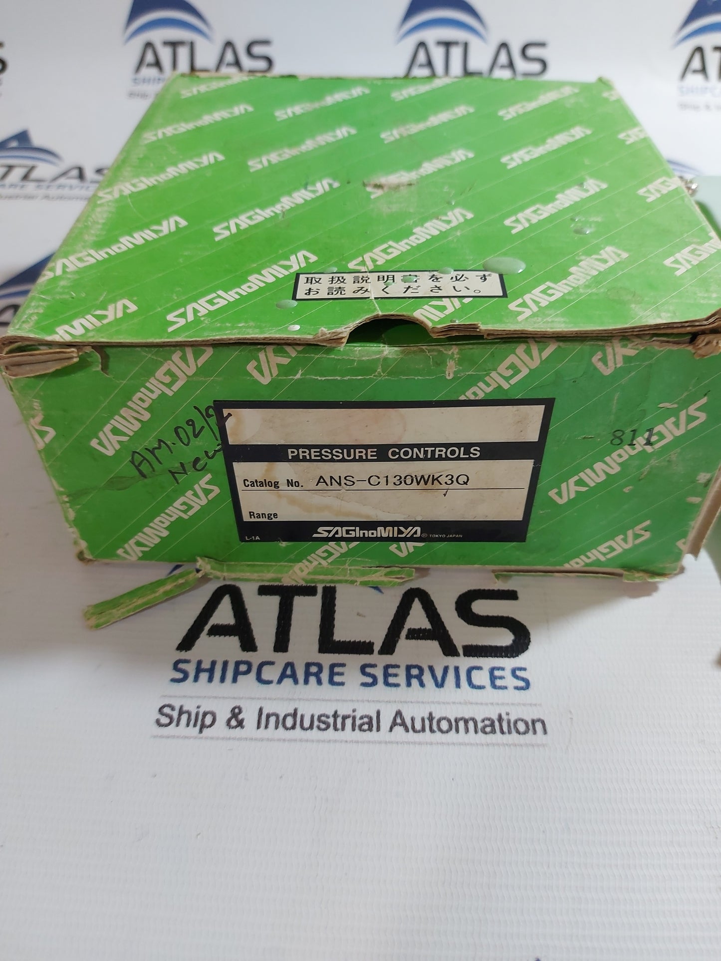 SAGINOMIYA ANS-C130WK3Q PRESSURE SWITCH 0.5~3 MPa