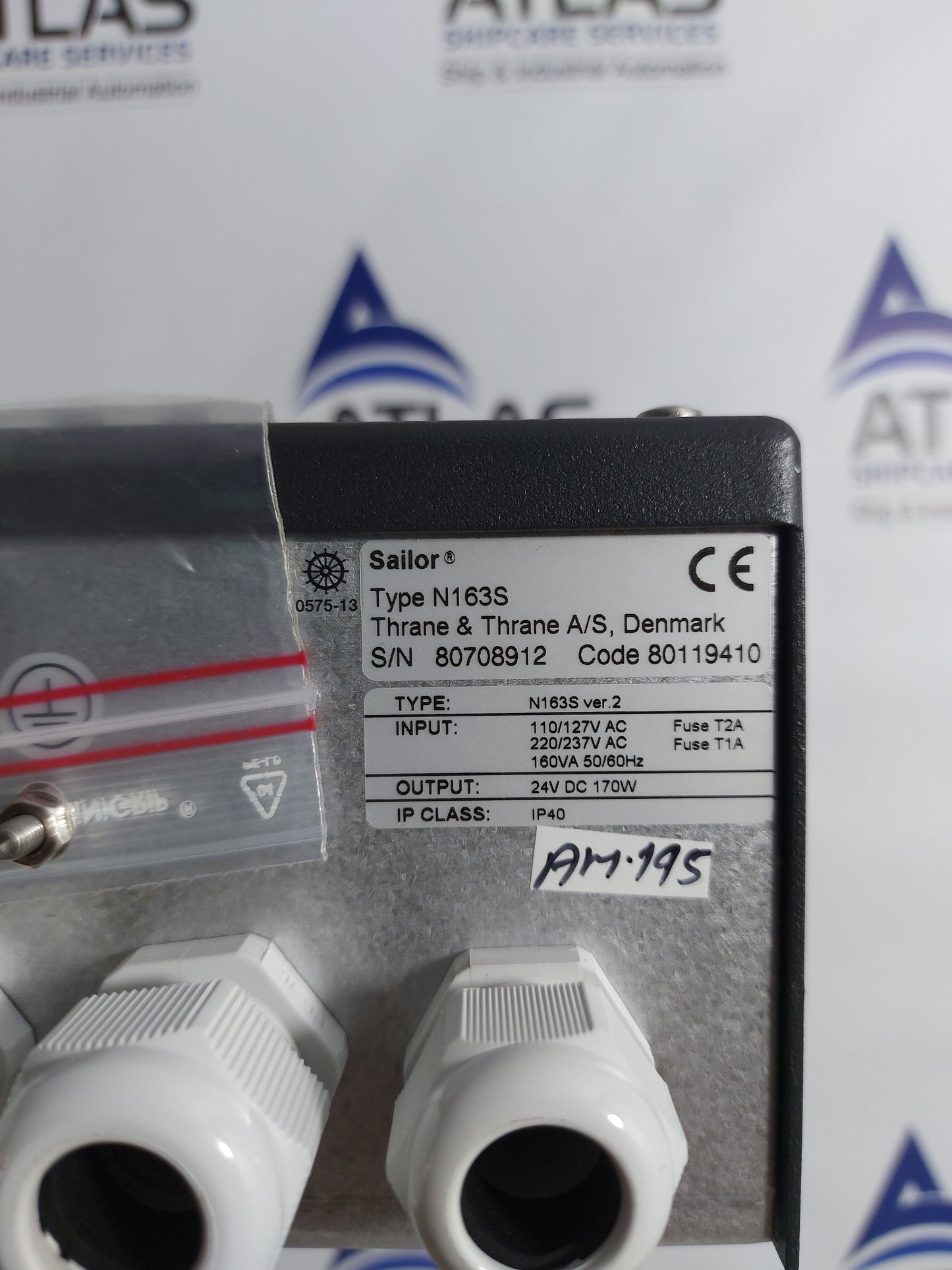 SAILOR THRANE & THRANE N163S AC/DC POWER SUPPLY&nbsp;
